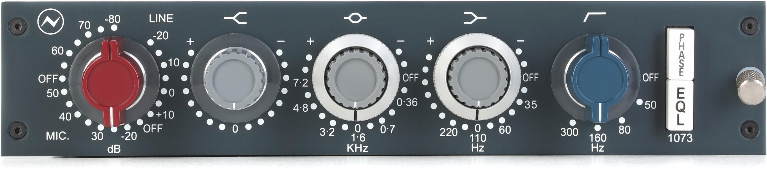 Neve 1073 80-series Microphone Preamp & EQ (horizontal)