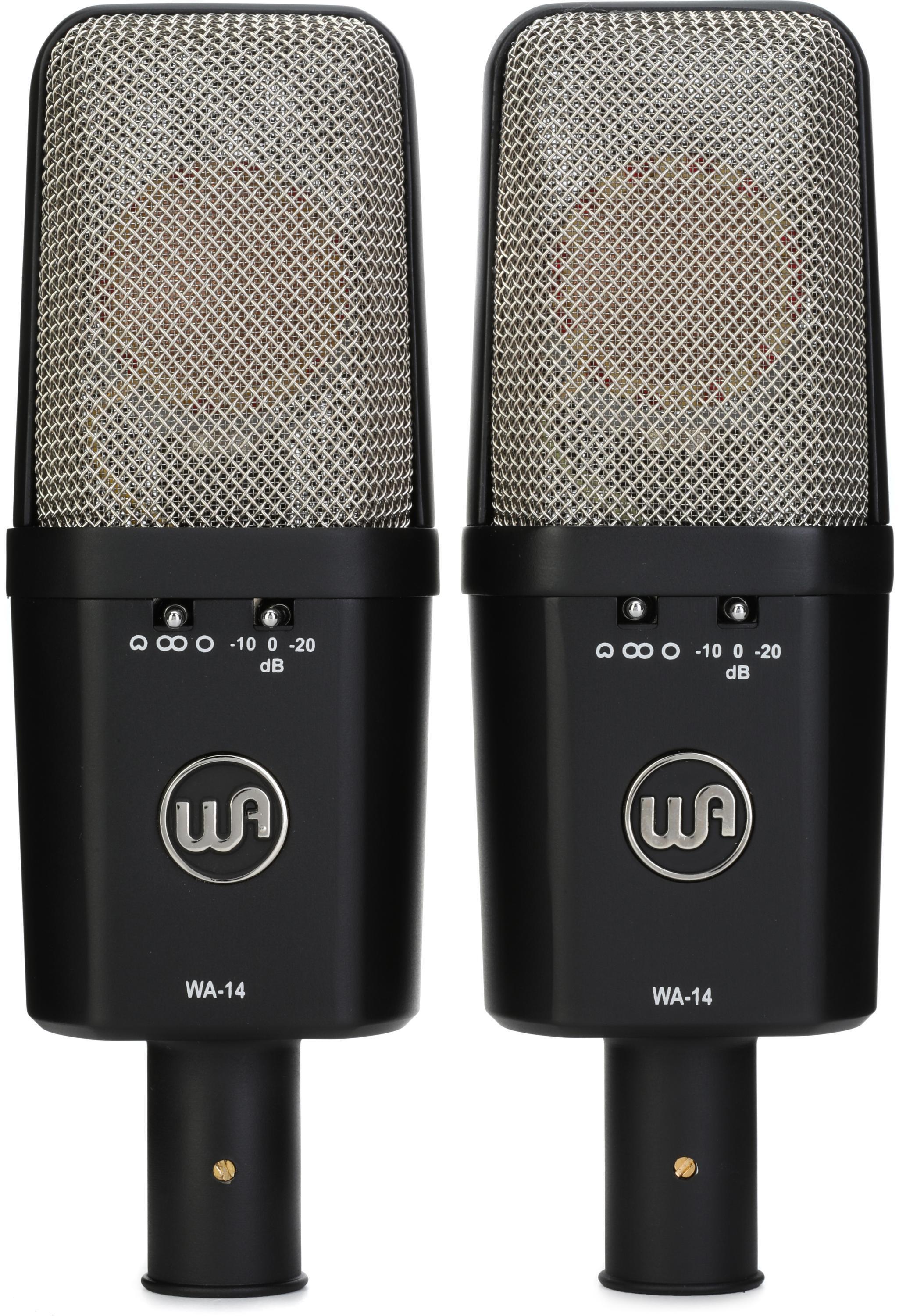 Bundled Item: Warm Audio WA14 Large-diaphragm Condenser Microphone Stereo Pair
