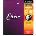 Photo of Elixir Strings 16052 Nanoweb Phosphor Bronze Acoustic Guitar Strings - .012-.053 Light