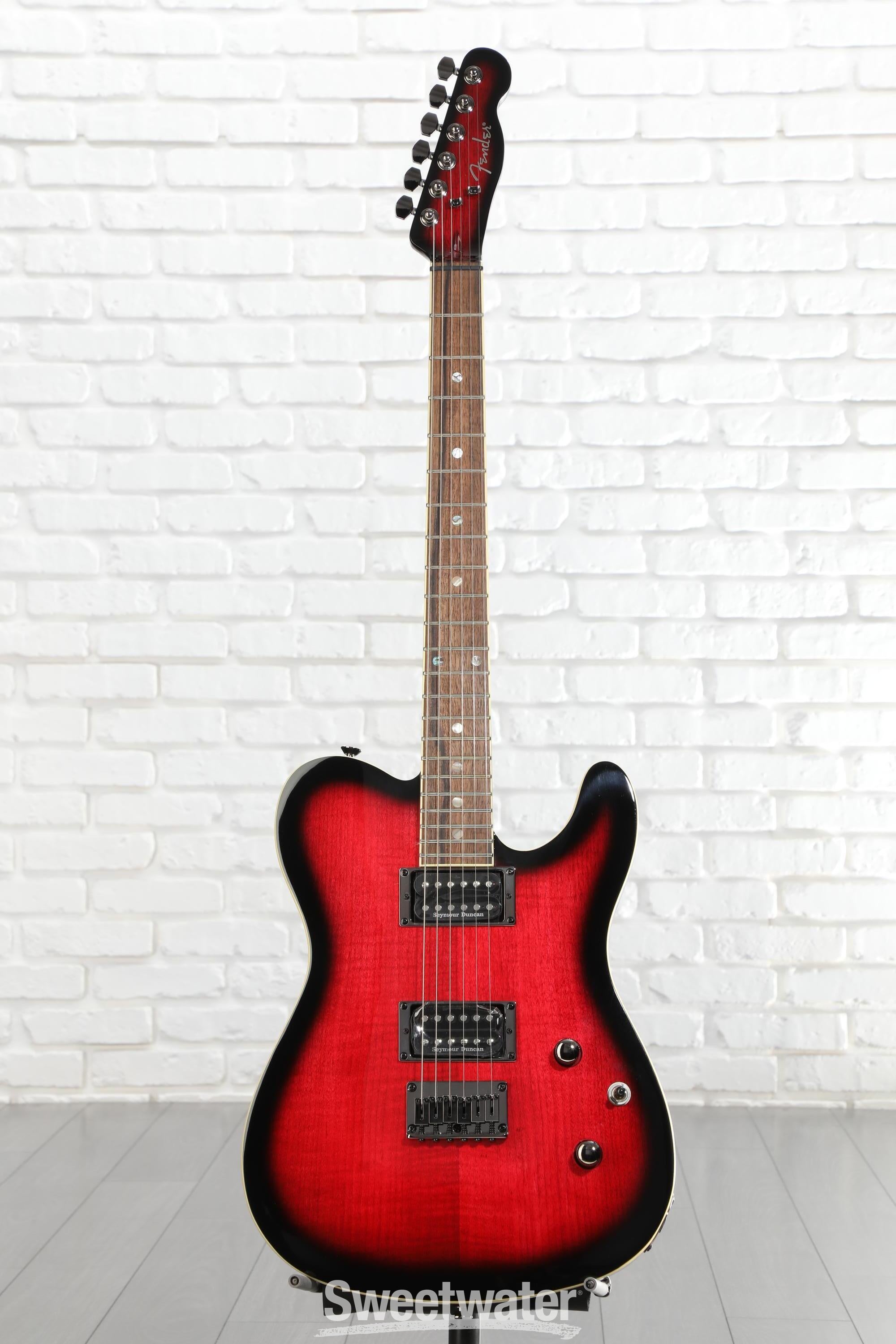 Fender Special Edition Custom Telecaster FMT HH - Black Cherry