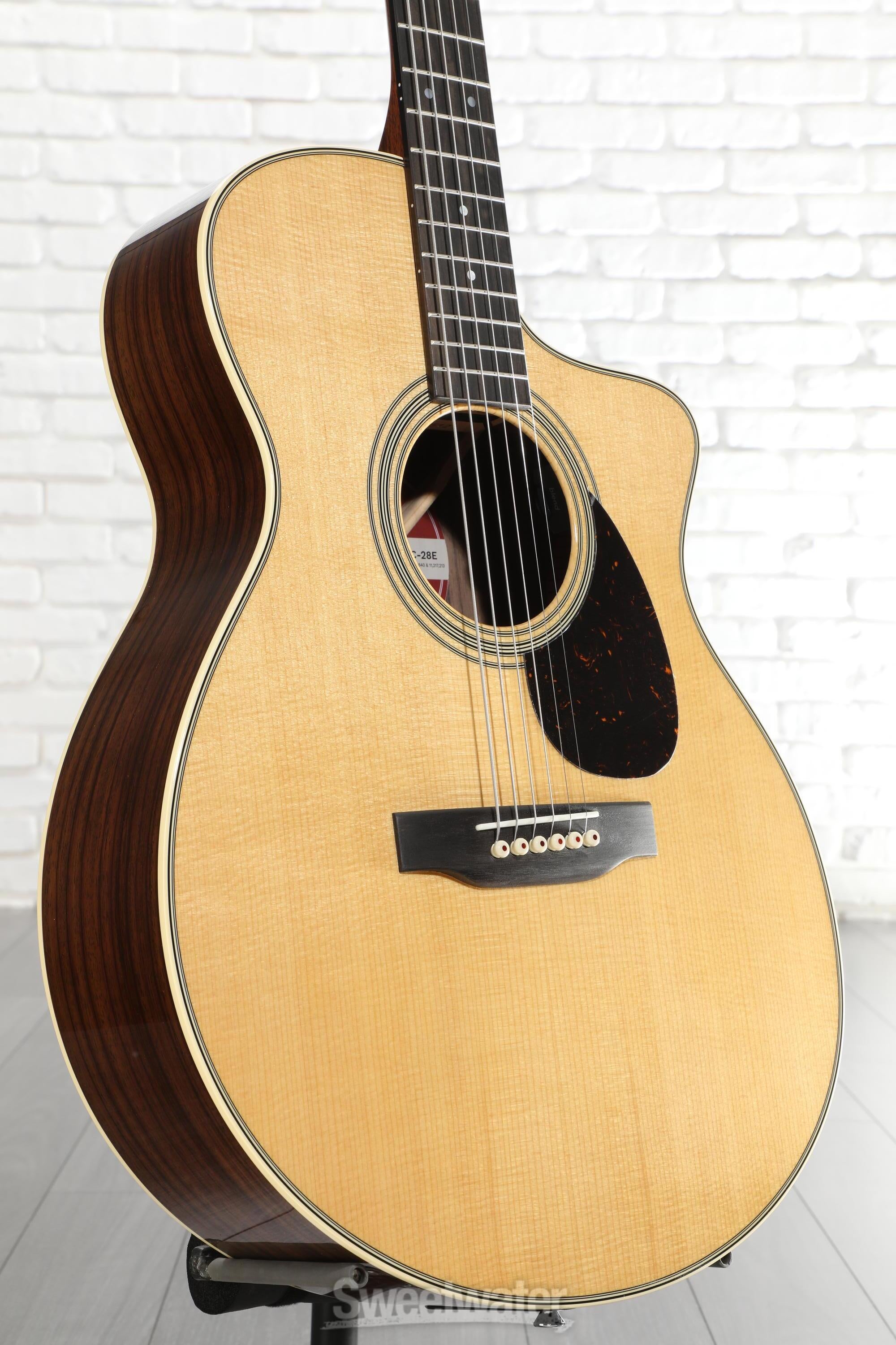 Photo of Martin SC-28E Acoustic-electric Guitar with Fishman Aura VT Blend Electronics - Aged Natural