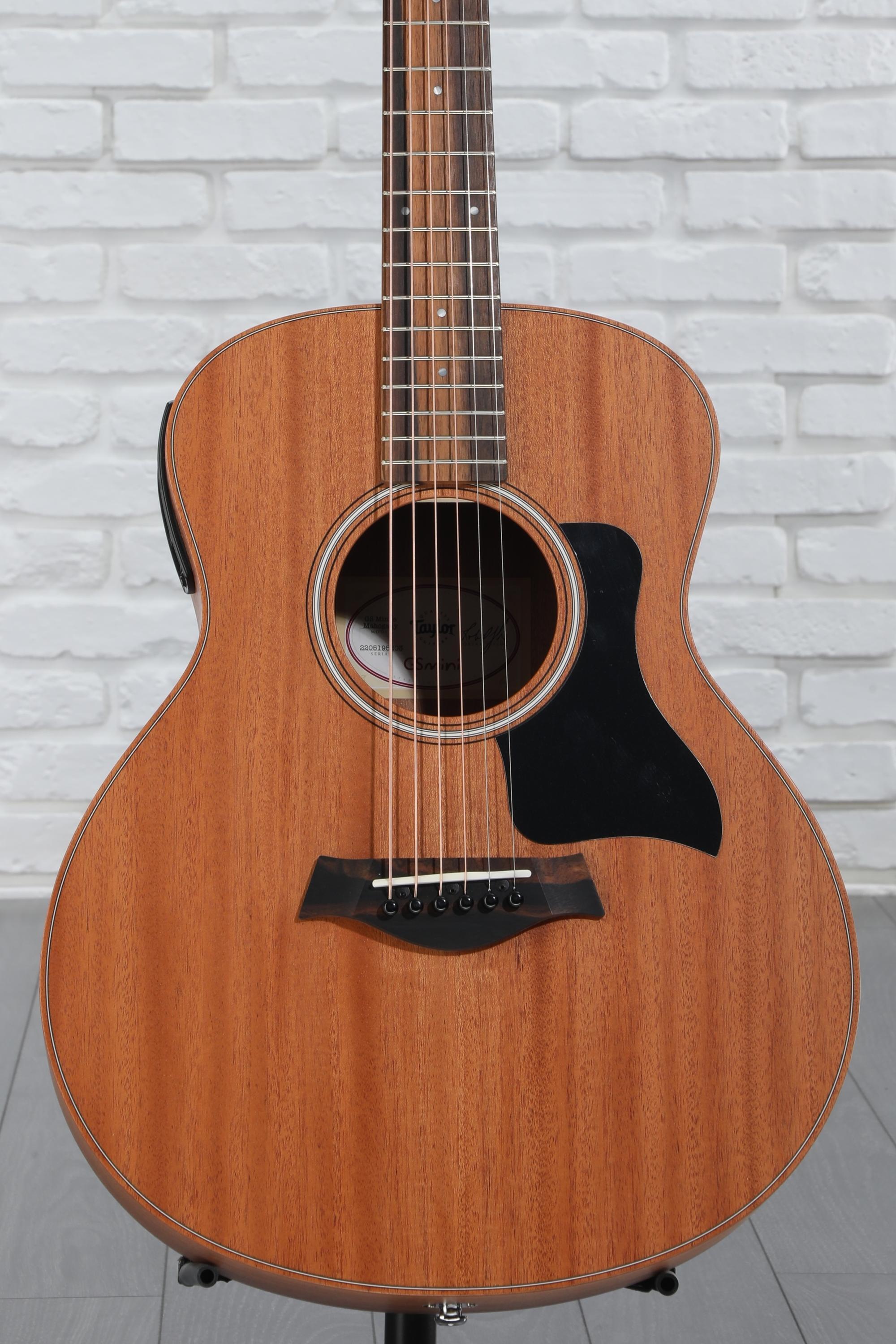 ギター Taylor GS Mini-e Mahogany GS Mini-e Mahogany Layered Sapele Acoustic-Electric Guitar