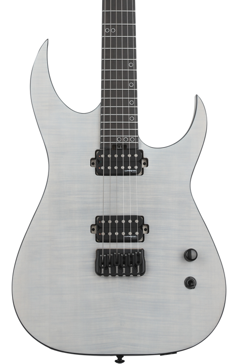 Schecter Keith Merrow KM-6 MK-III Legacy Electric Guitar - Transparent  White Satin