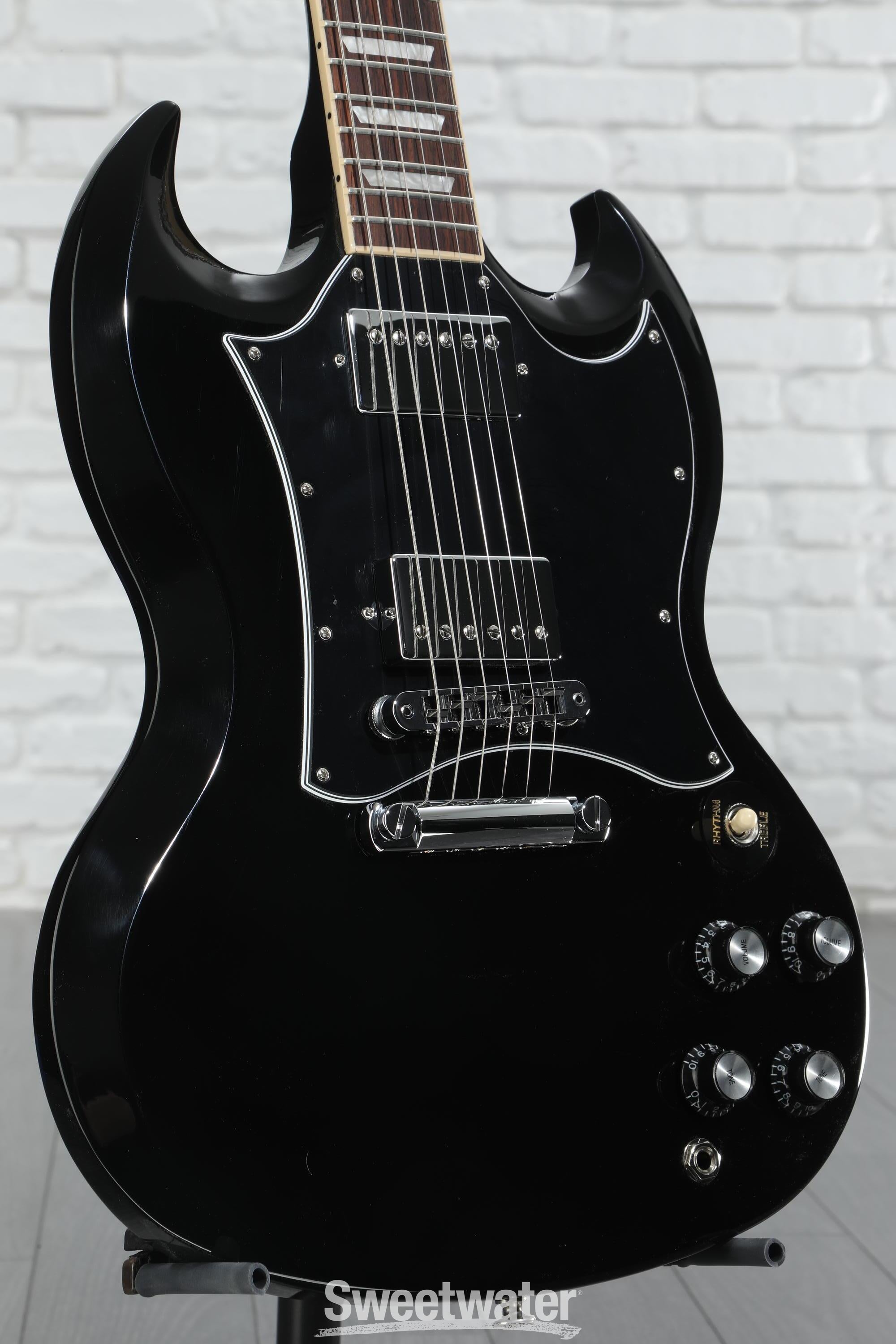 【izk】Gibson SG standard ebony、BLACK Gibson SG Standard - Ebony – Alto Music