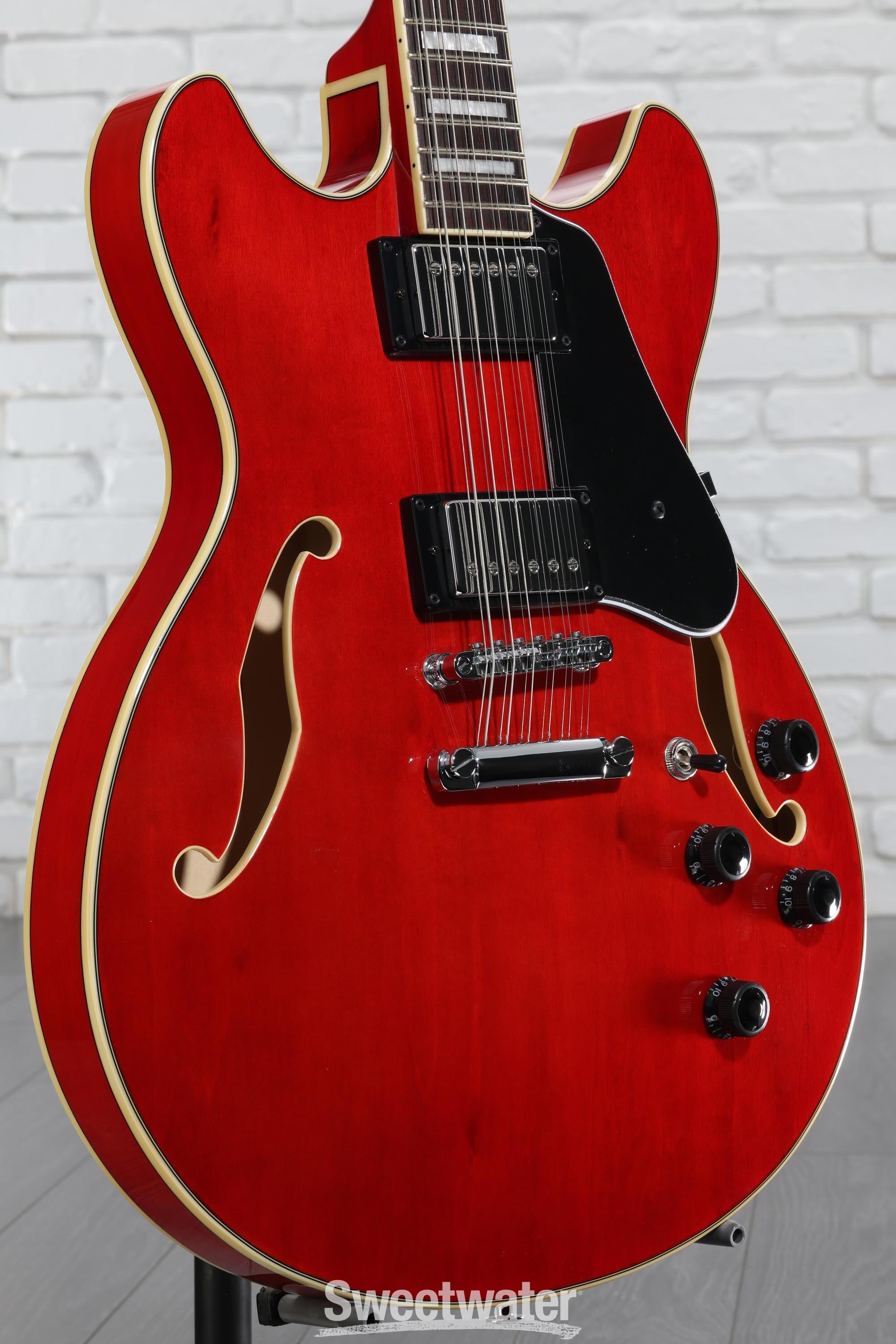 REDGUITAR Amazon.com: Ibanez Artcore AS73 - Transparent Cherry Red