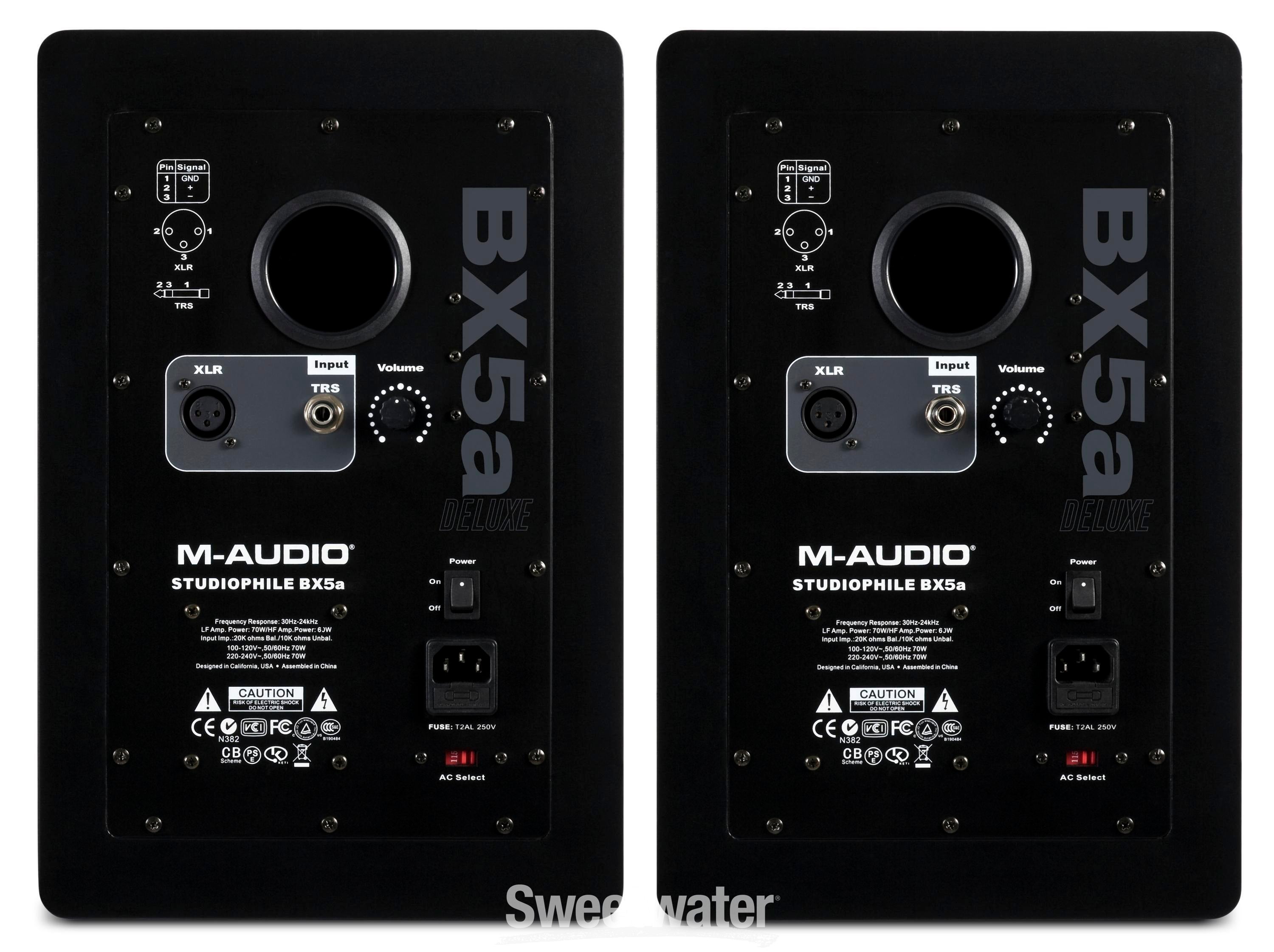 M audio hot sale bx5a review