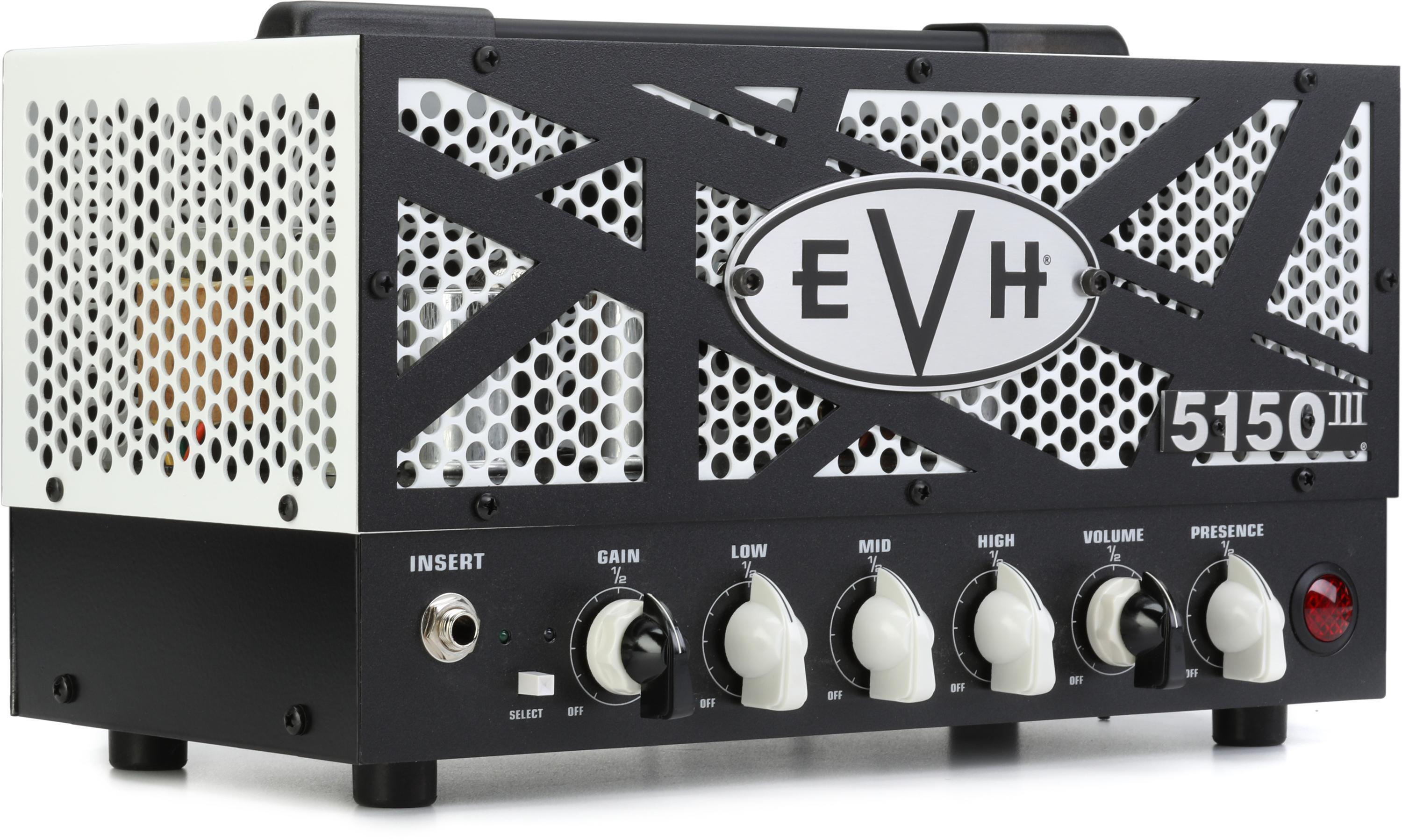 アンプ EVH 5150 III LBX15W Heads :: 5150III® 15W LBX Head, Black and White