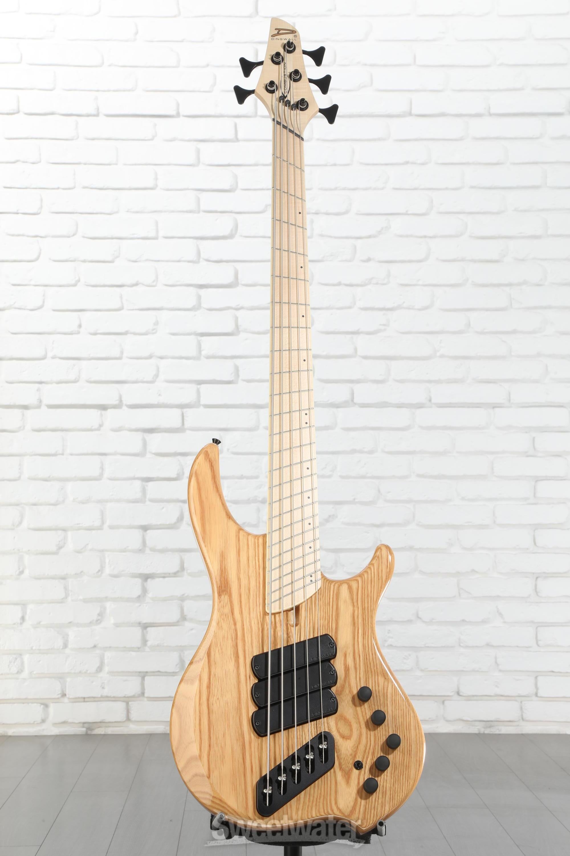 Dingwall Guitars Combustion 5-string Electric Bass - Natural Ash