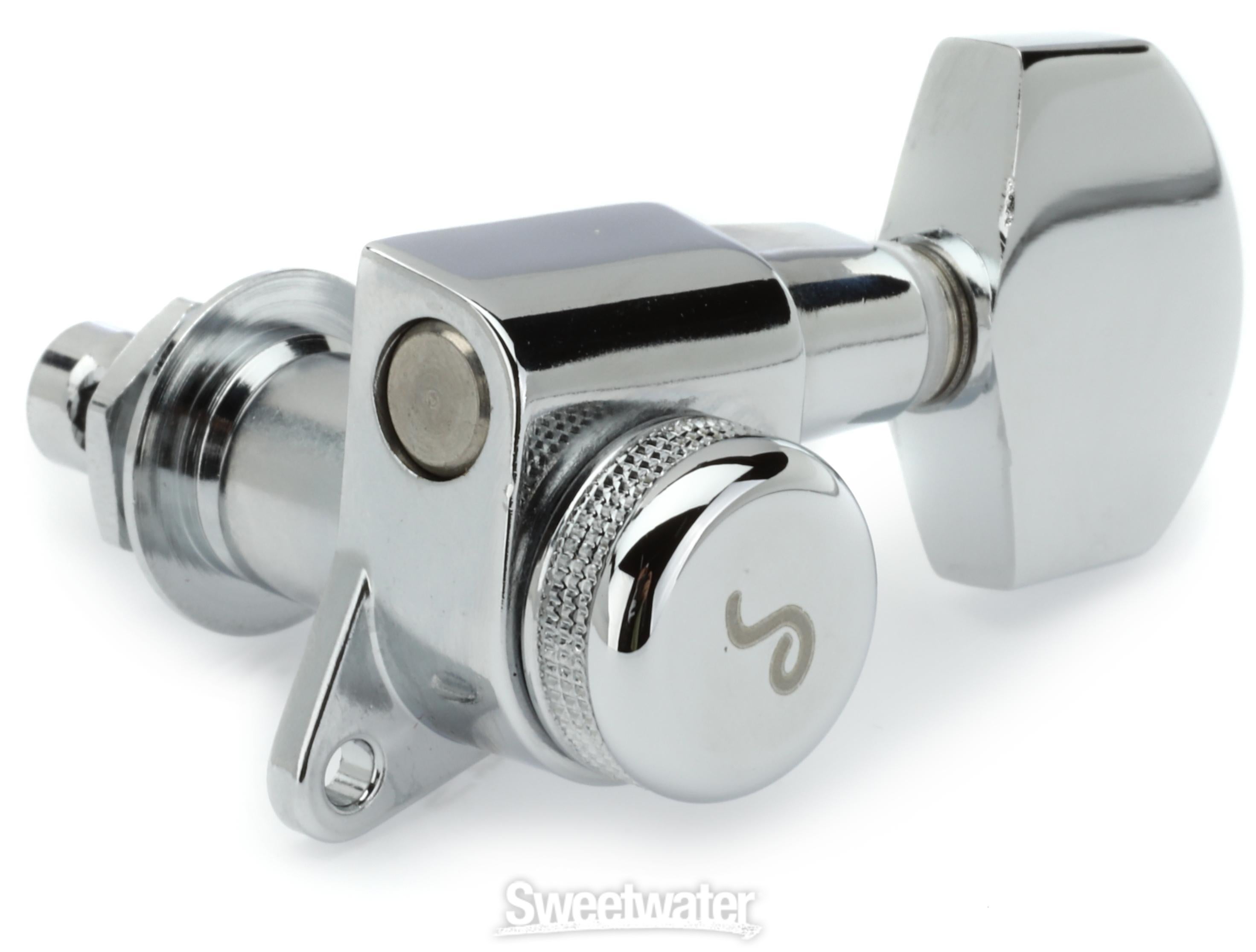 Schaller M6 135 Tuning Machines - 3+3, Chrome | Sweetwater