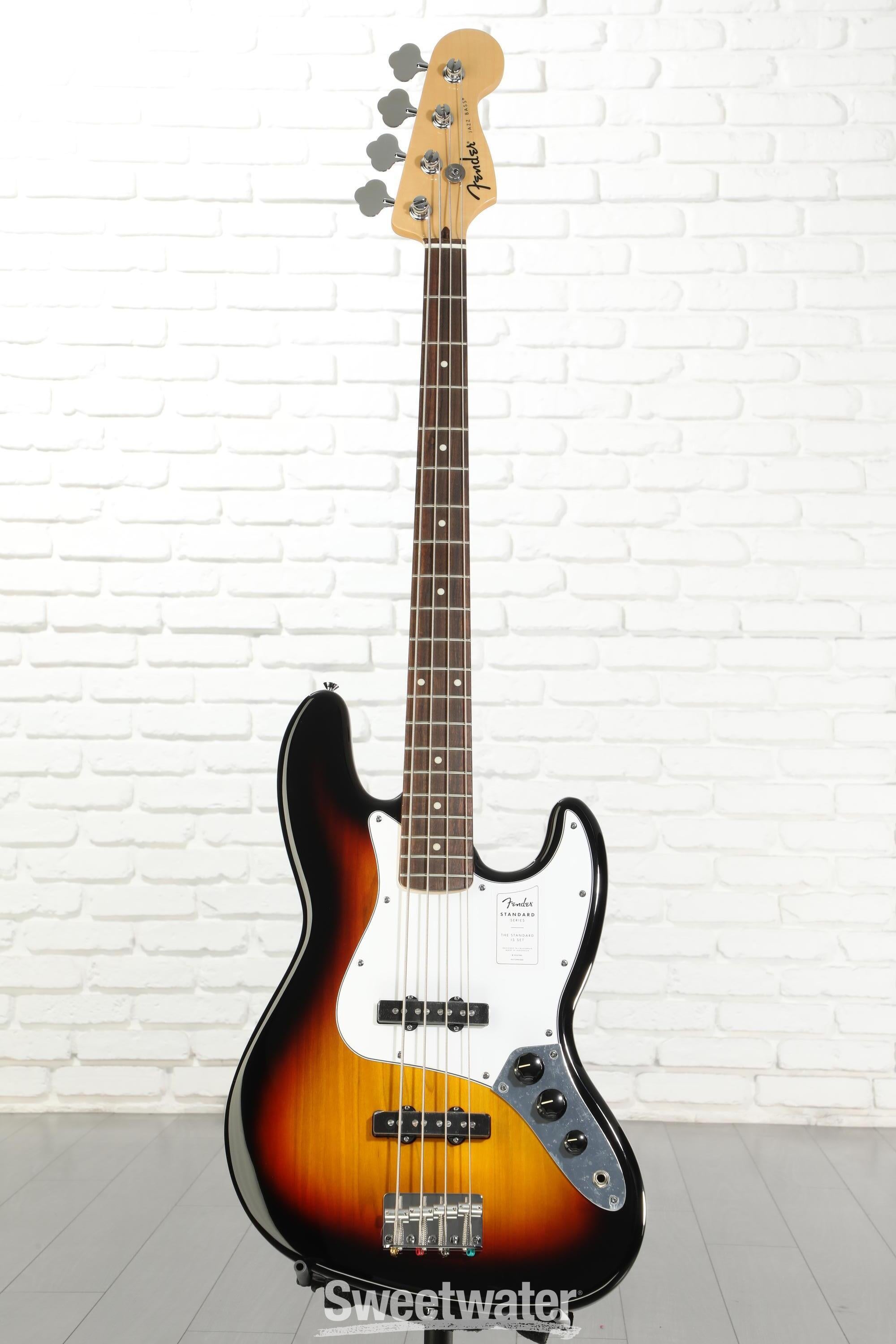 Fender Standard Jazz Bass - 3-color Sunburst, Laurel Fingerboard
