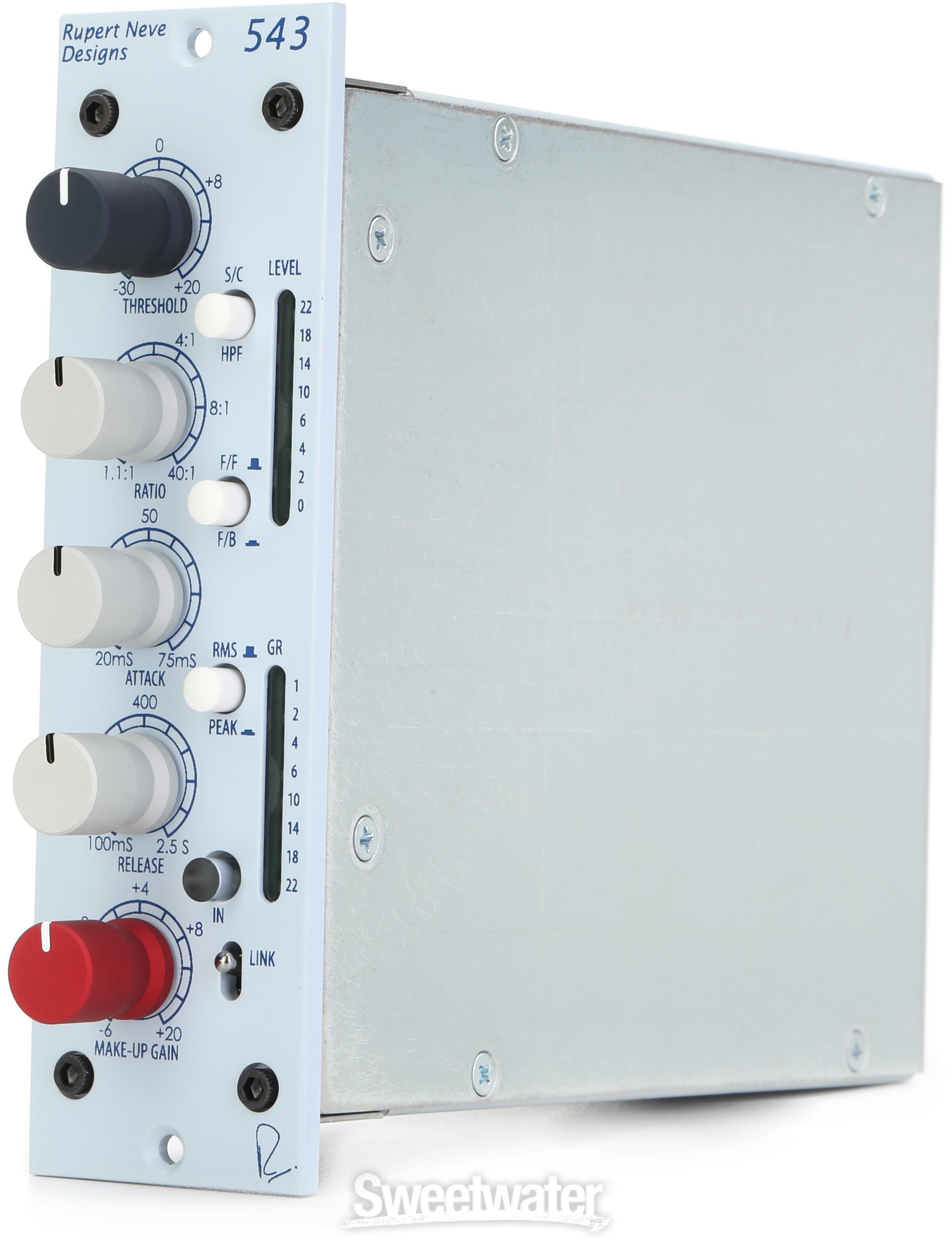 Rupert Neve Designs 543 500 Series Mono Compressor/Limiter Reviews 