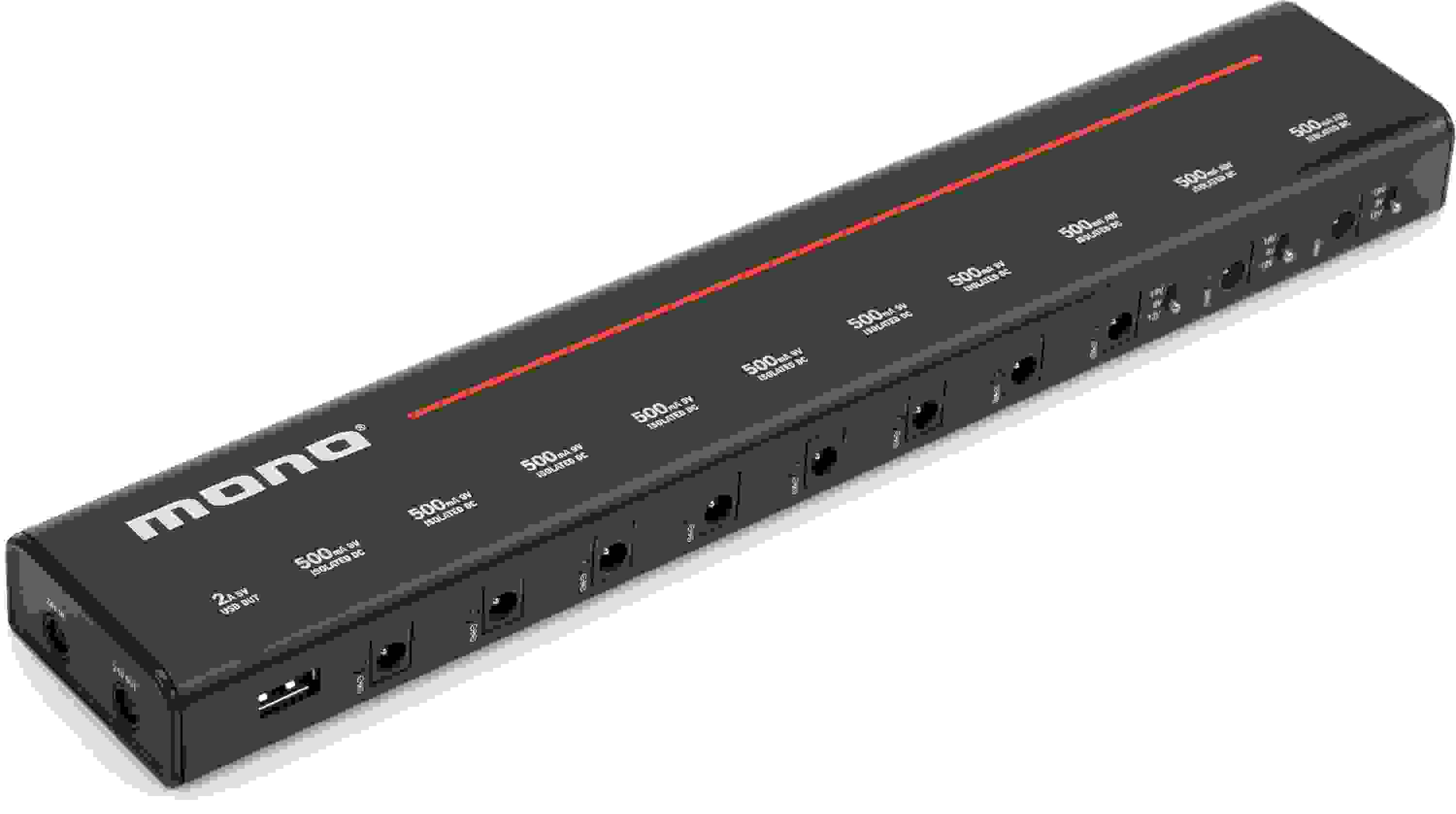 MONO 11outlet Isolated Pedalboard Power Supply Large Sweetwater