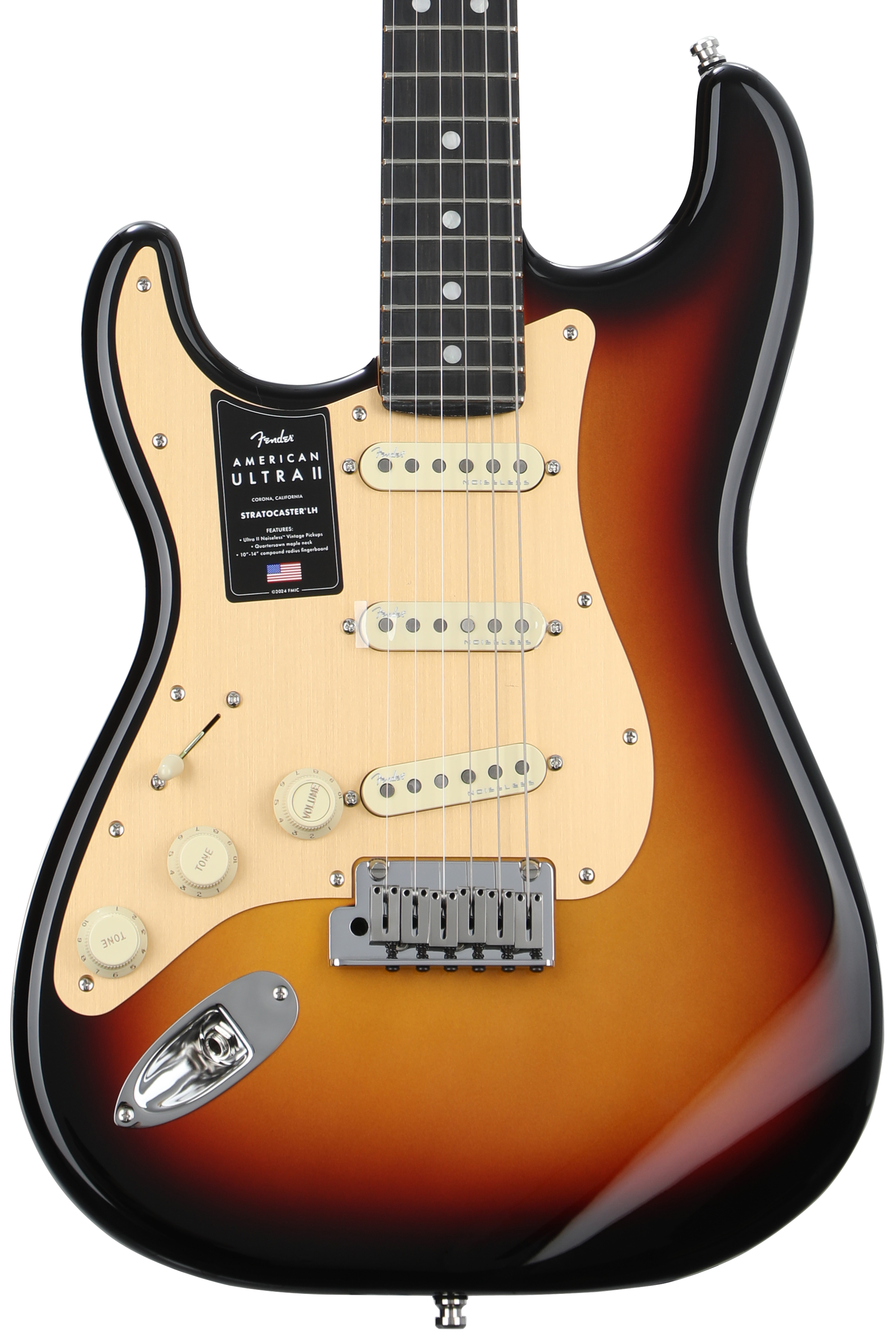 Fender American Ultra II Stratocaster Left-handed Electric Guitar