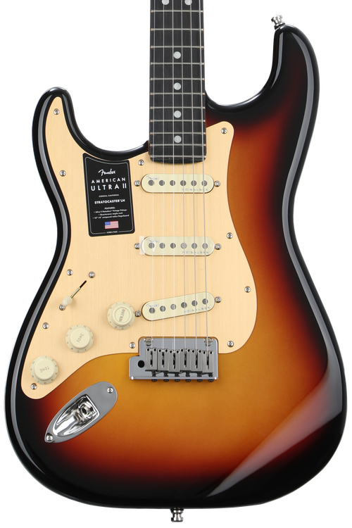 ギター Fender American Ultra Stratocaster Lefty Fender American Ultra II Stratocaster Left-handed Electric Guitar