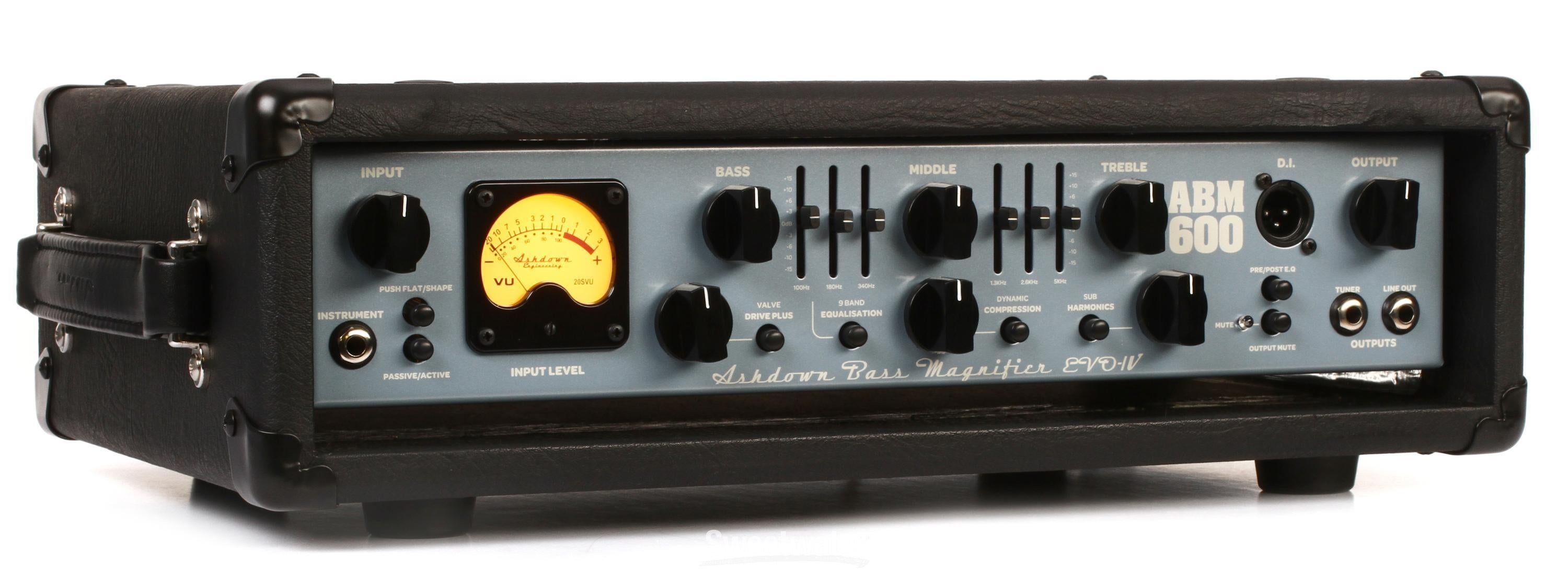 Ashdown ABM-600 EVO IV 600-watt Bass Head