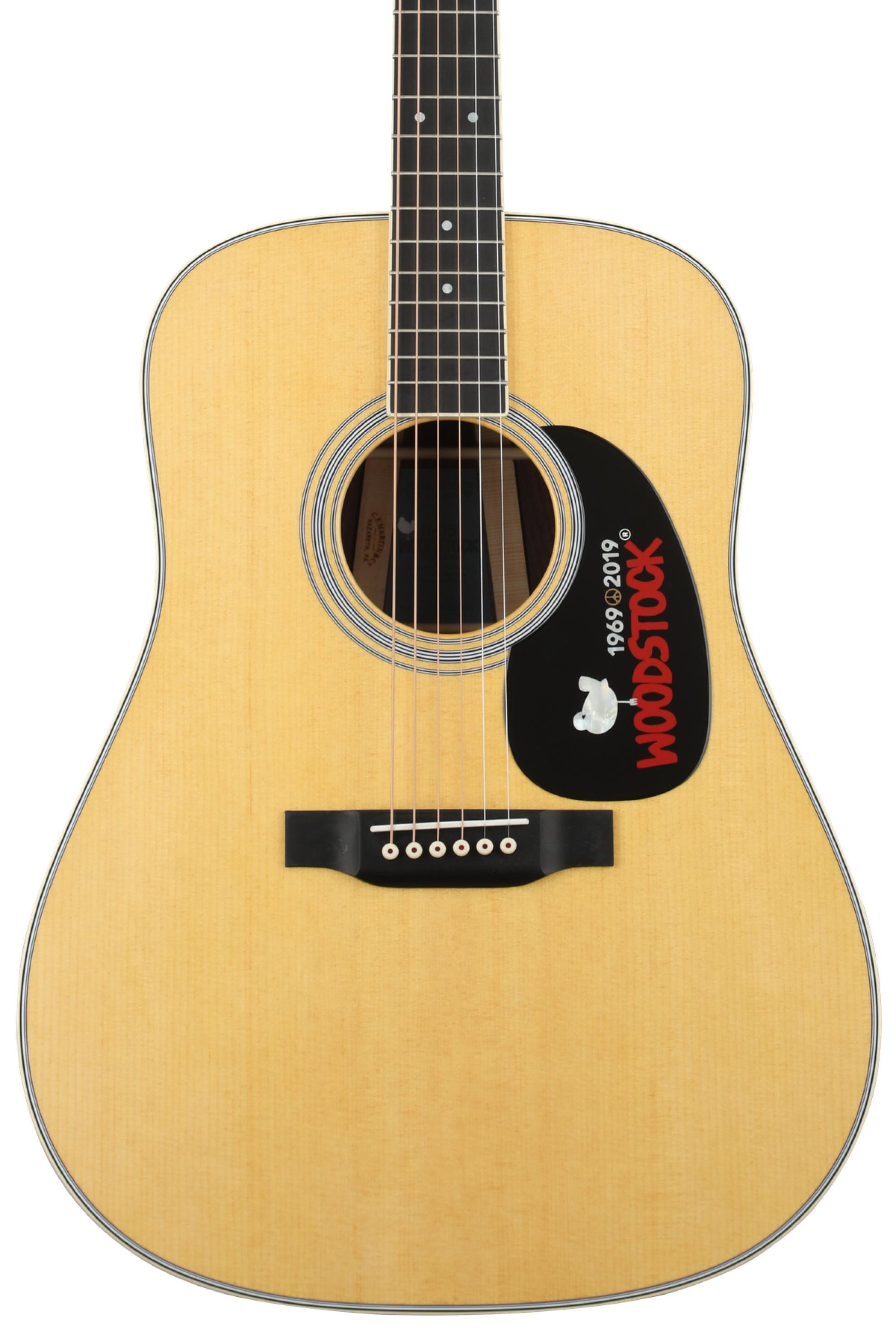 Martin D-35 Woodstock 50th Anniversary Dreadnought- Natural