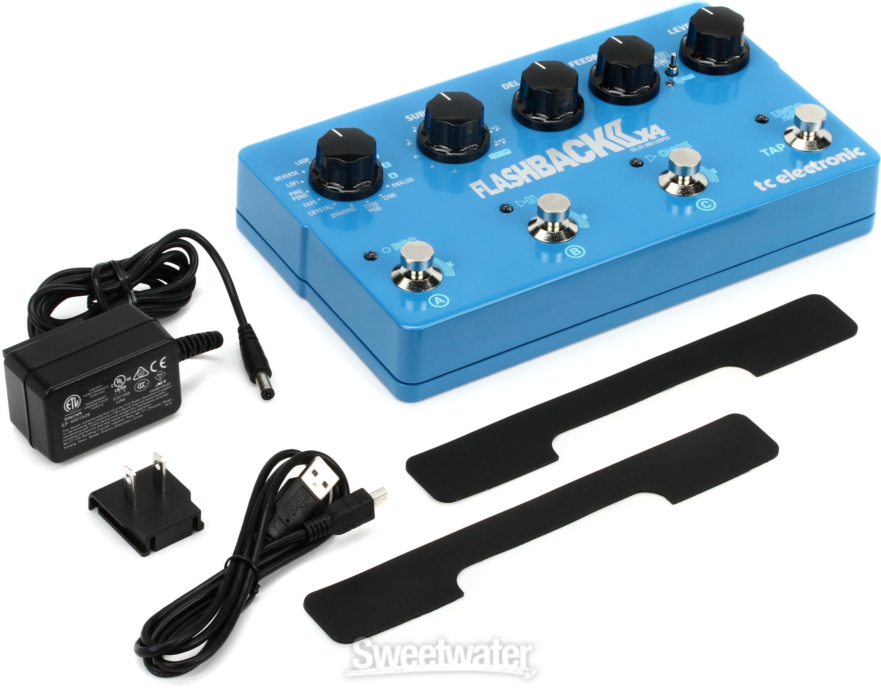 TC Electronic Flashback 2 X4 Delay and Looper Pedal