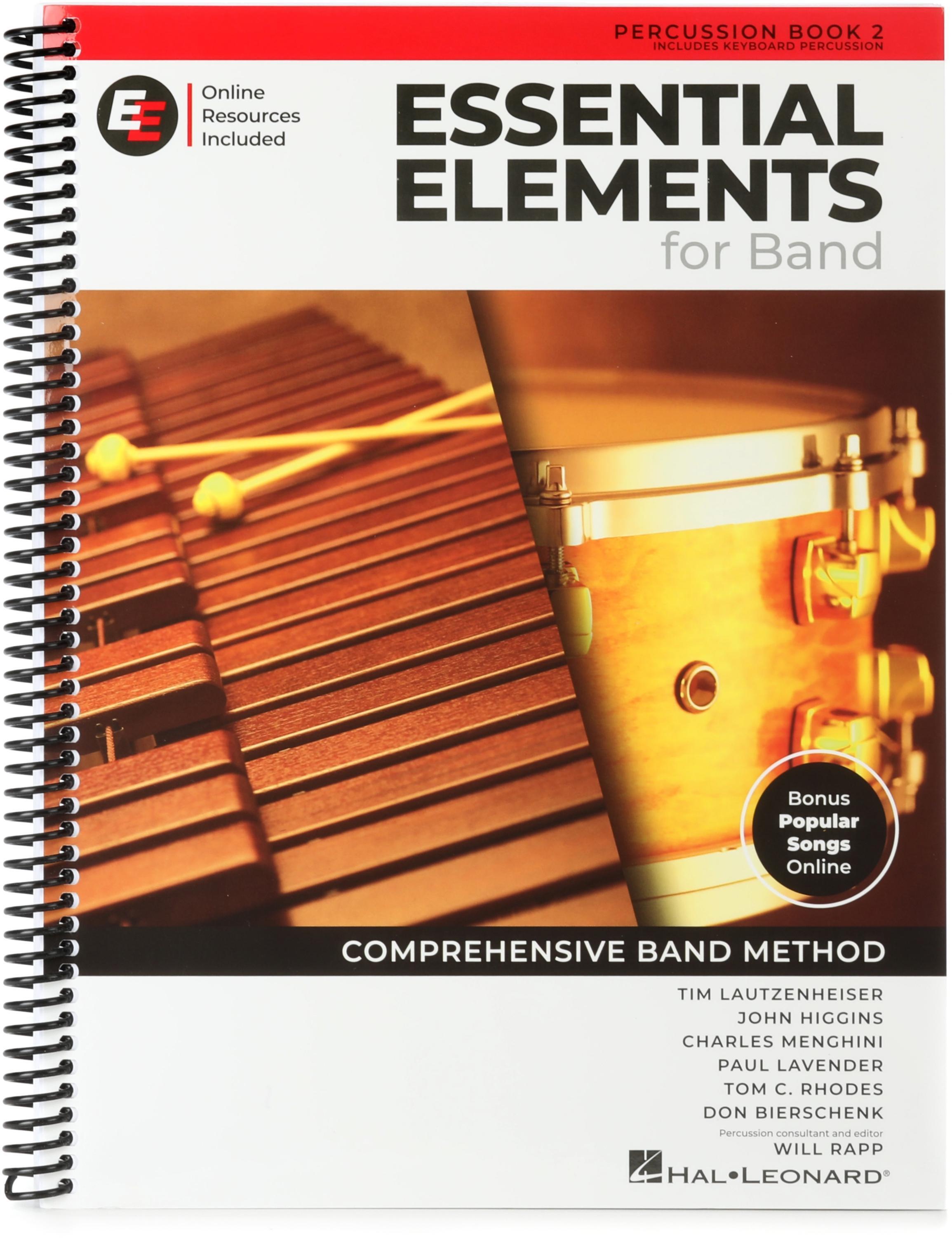 Hal Leonard Essential Elements for Band - Book 2, Percussion