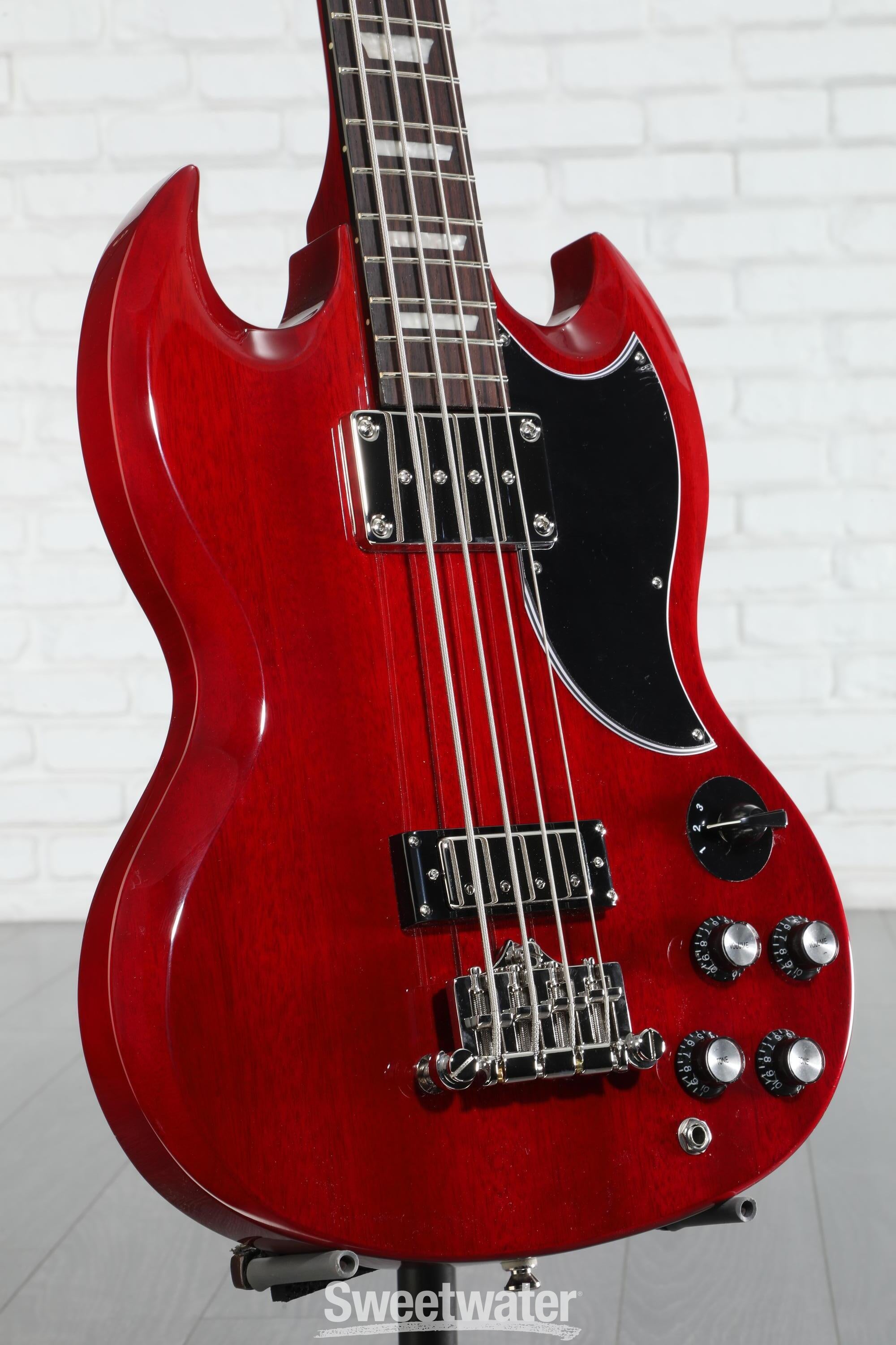 Epiphone EB-3 Bass Guitar - Cherry | Sweetwater