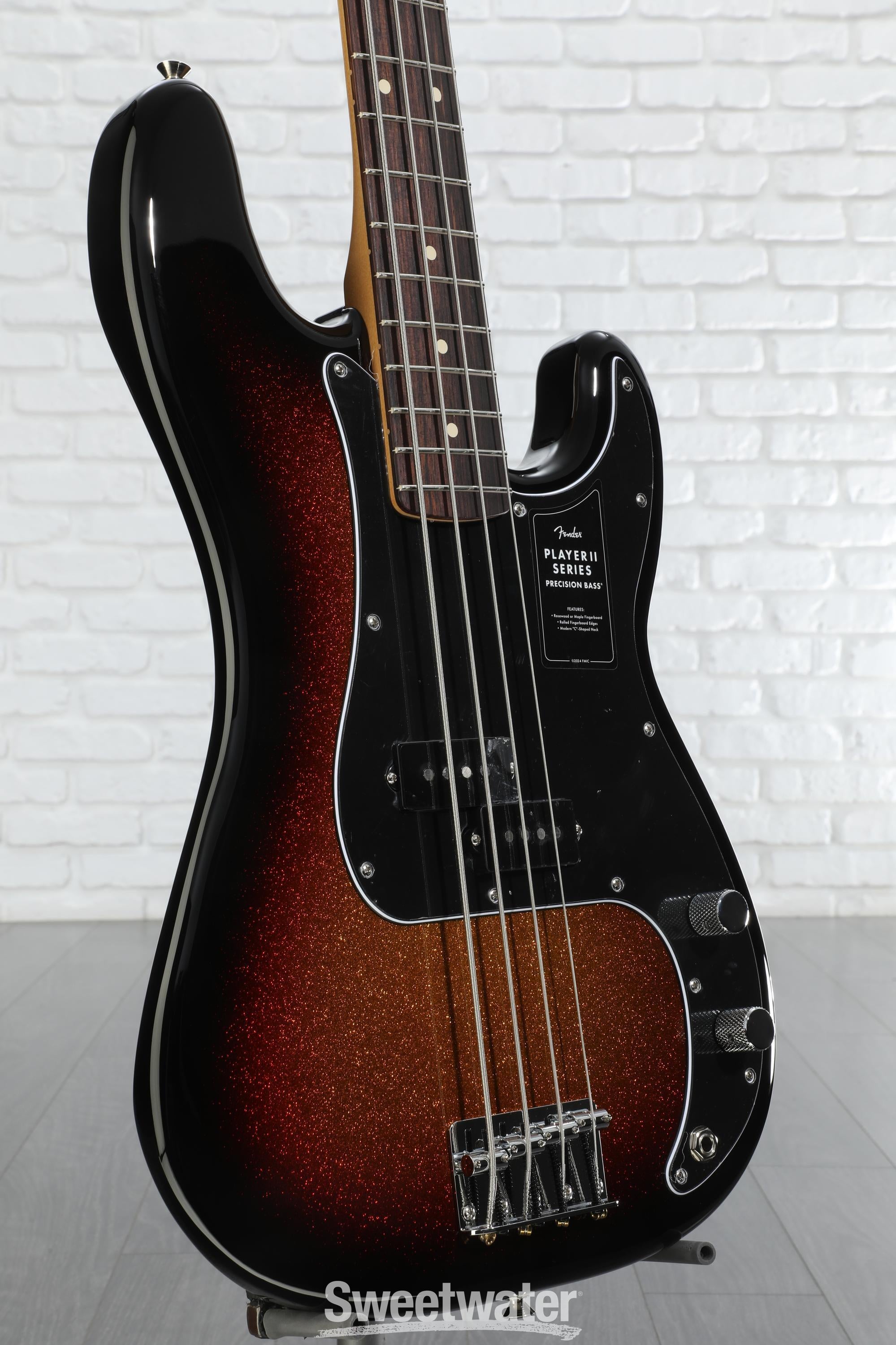 Fender Limited Edition Player II Precision Bass Guitar - Sparkle 3