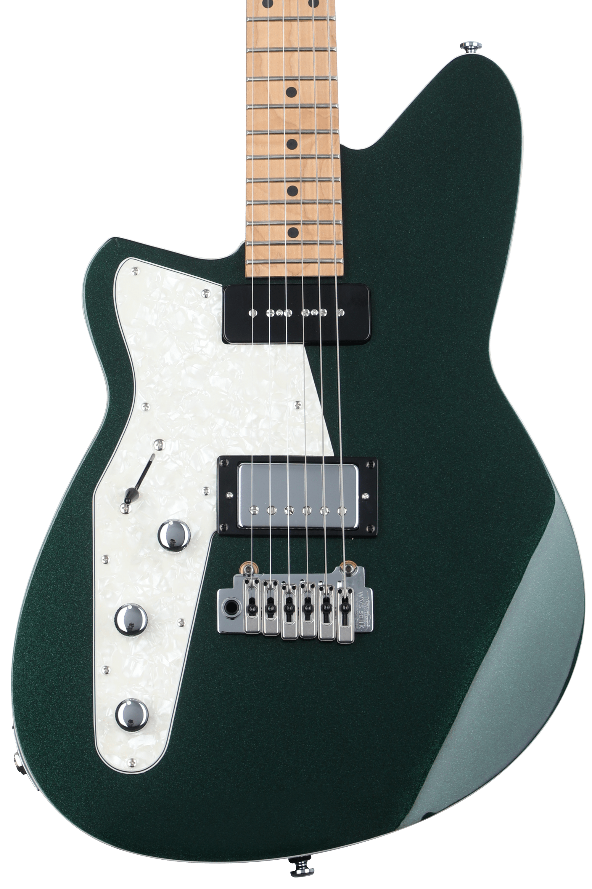 Reverend Double Agent W Left-handed Electric Guitar with Maple