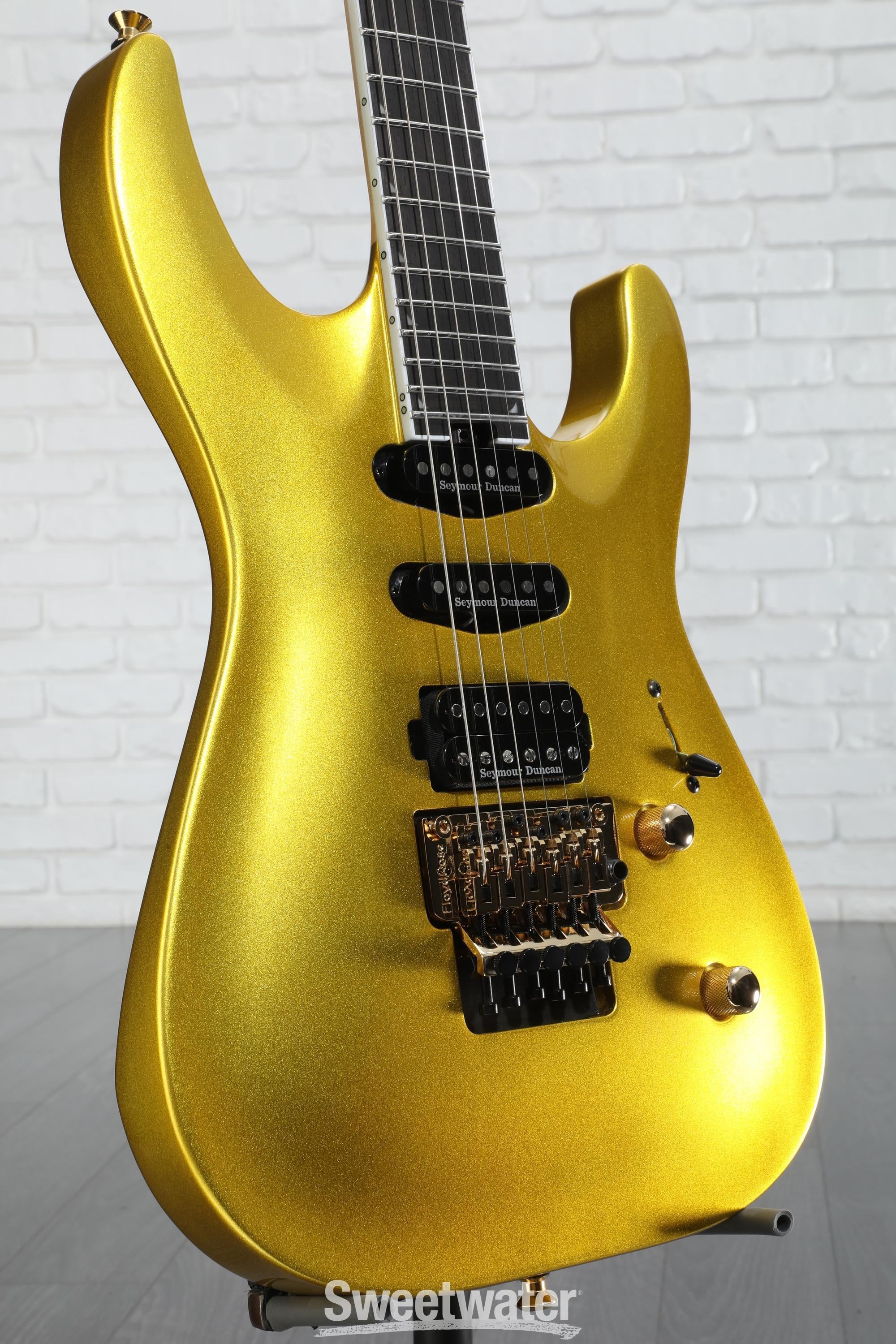 Jackson Pro Plus Series Soloist SLA3 Electric Guitar - Gold