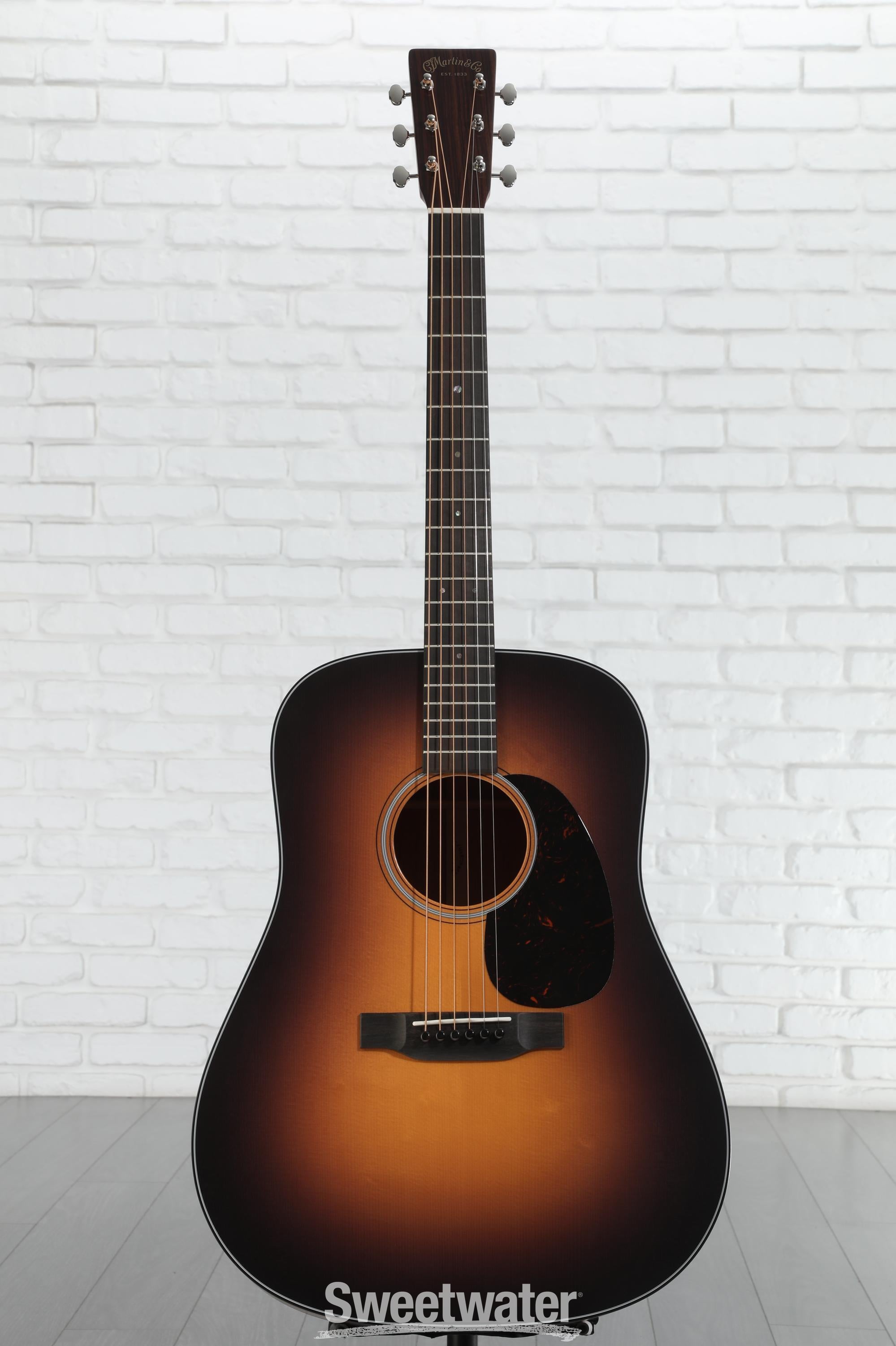 martin d-18 standard sunburst 2020年製 Martin Standard Series D-18 Acoustic Guitar Sunburst | The