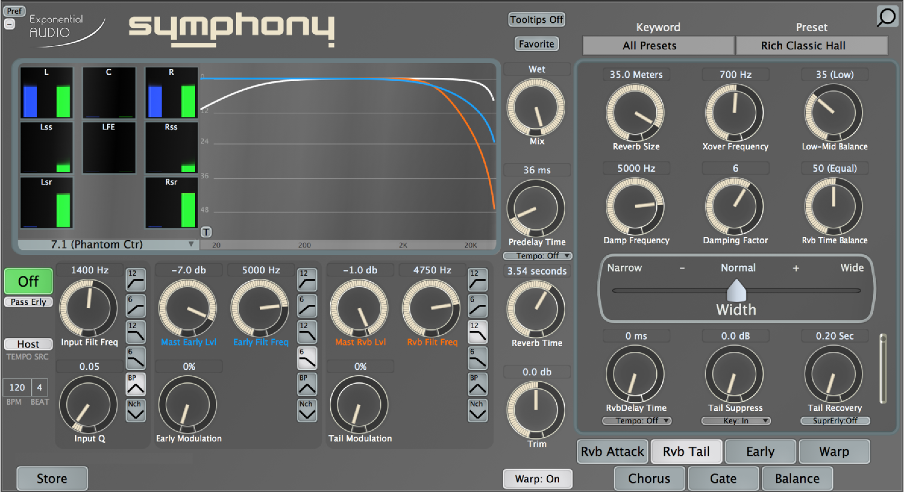 iZotope Exponential Audio: Symphony 3D Reverb Plug-in