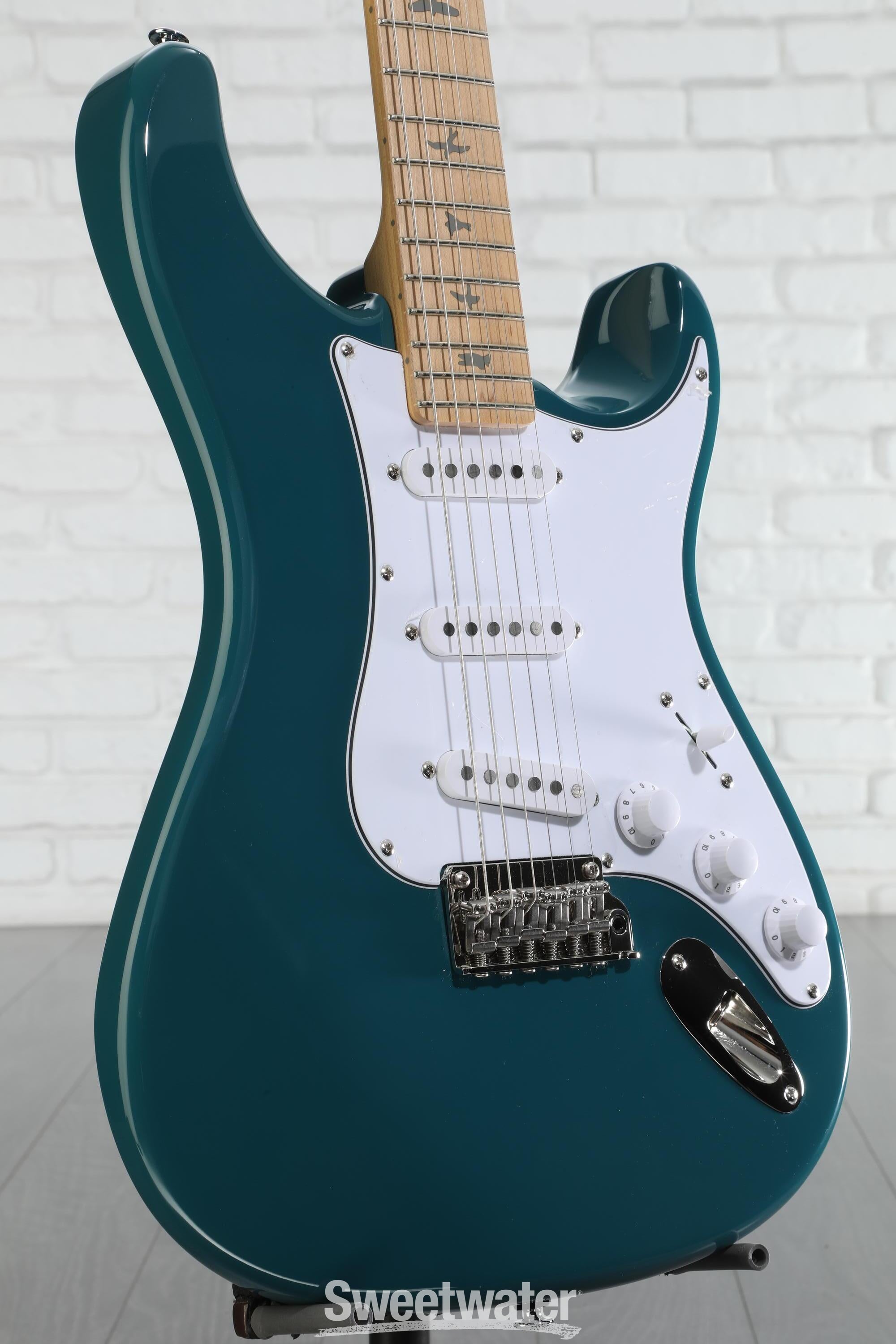 ギター PRS SE Silver Sky Nylon Blue PRS SE Silver Sky Electric Guitar - Nylon Blue with Maple
