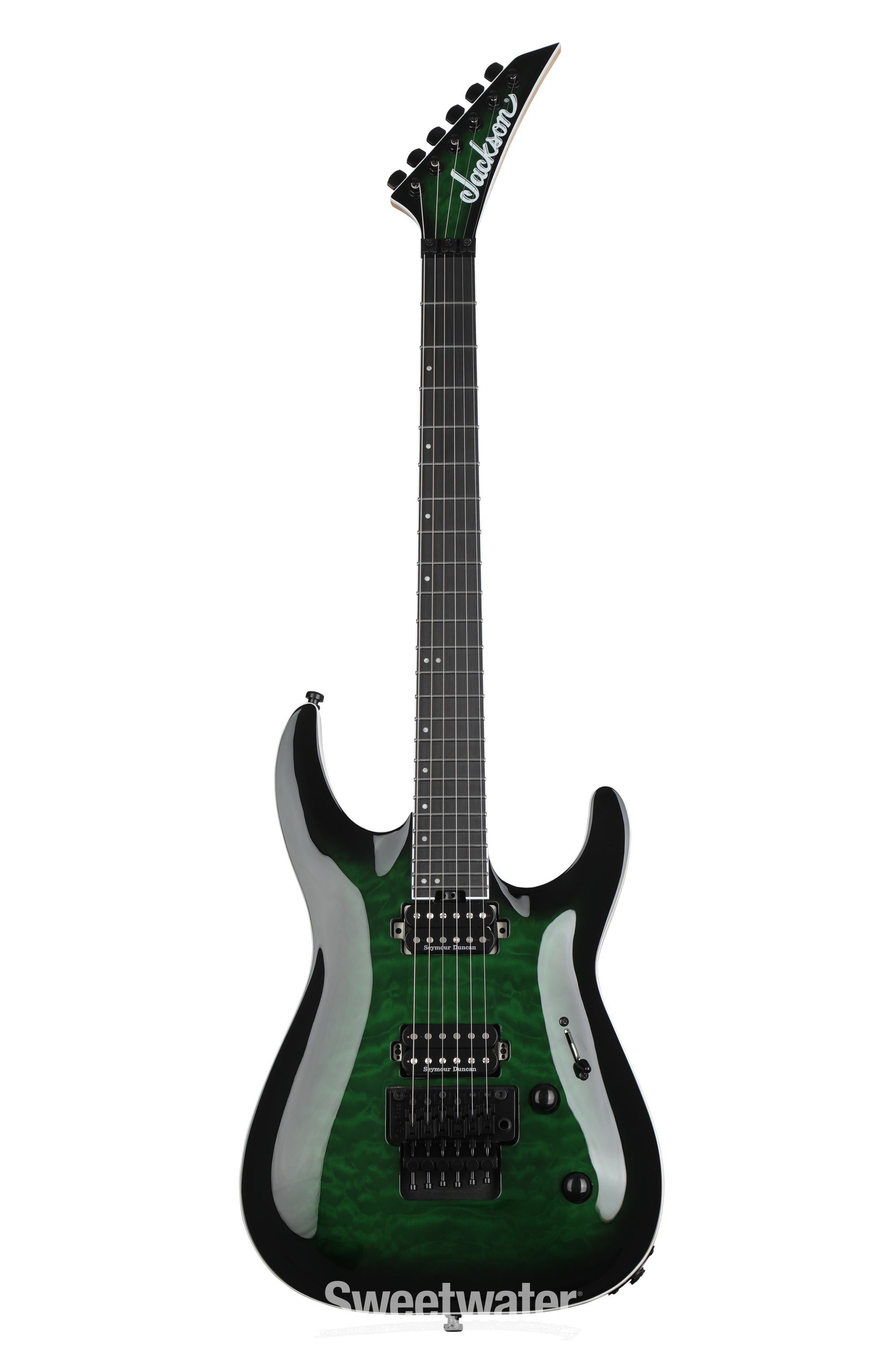 Jackson Pro Plus Series Dinky DKAQ Electric Guitar - Emerald Green