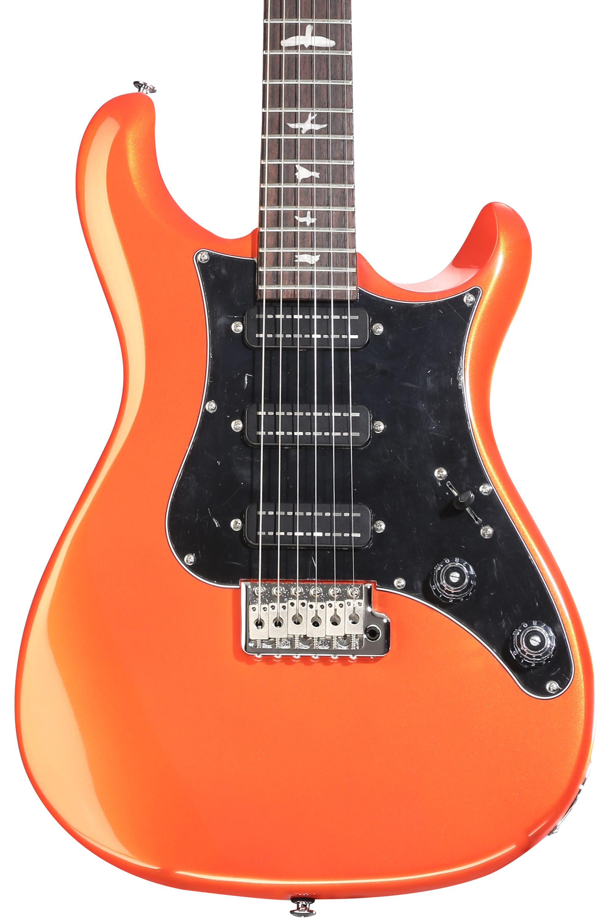 PRS SE NF3 Electric Guitar - Metallic Orange, Rosewood Fingerboard