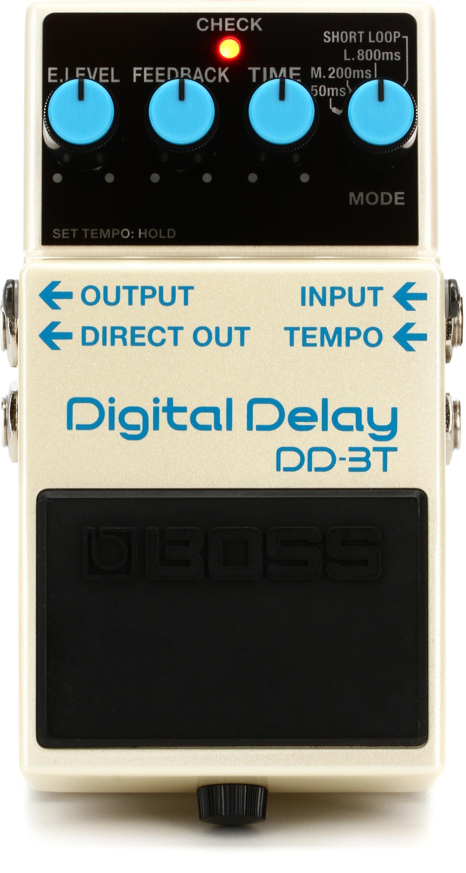Bundled Item: Boss DD-3T Digital Delay Pedal