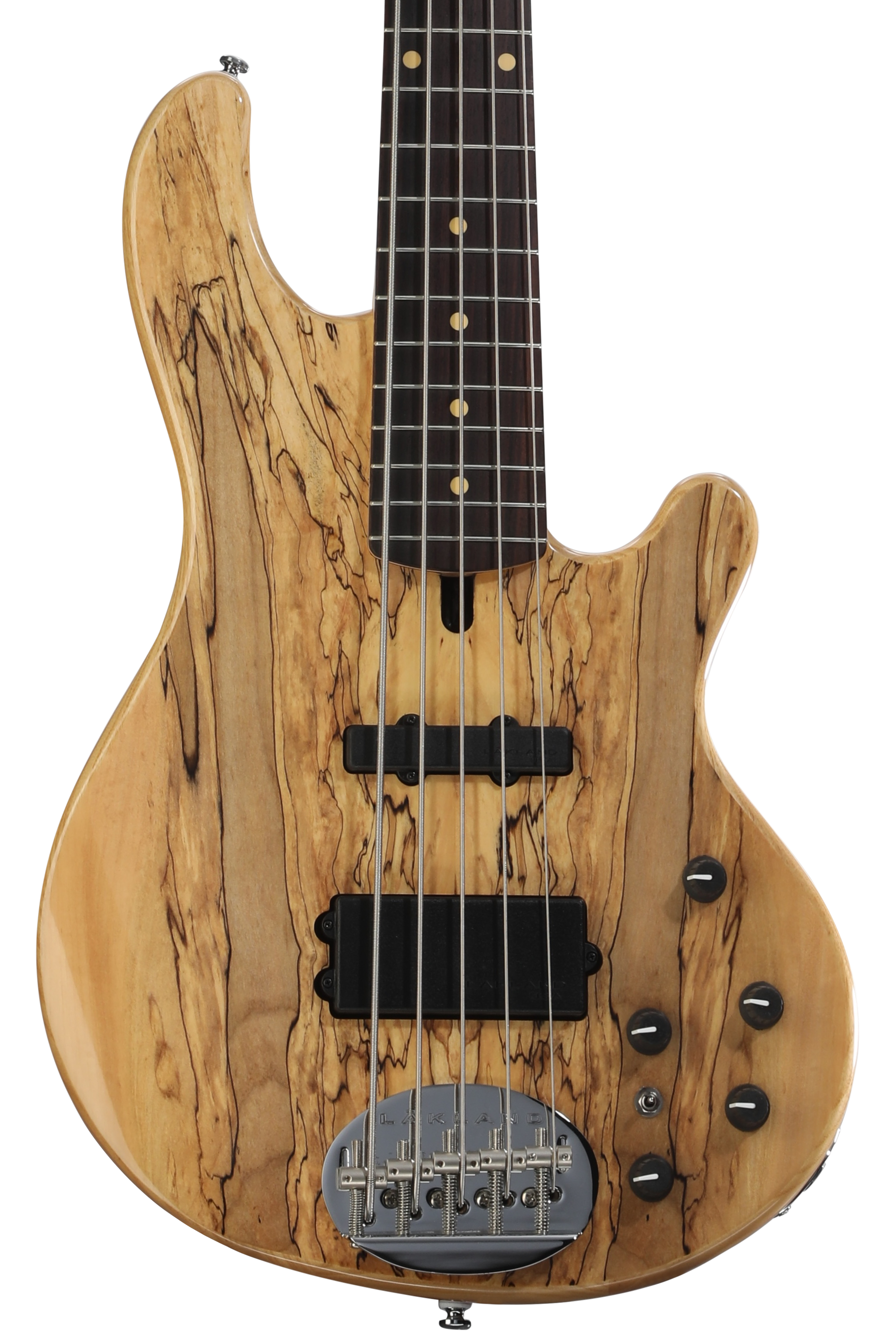 Lakland Skyline 55-02 5弦 Lakland Skyline 55-02 Deluxe 5-string Bass Guitar - Spalted