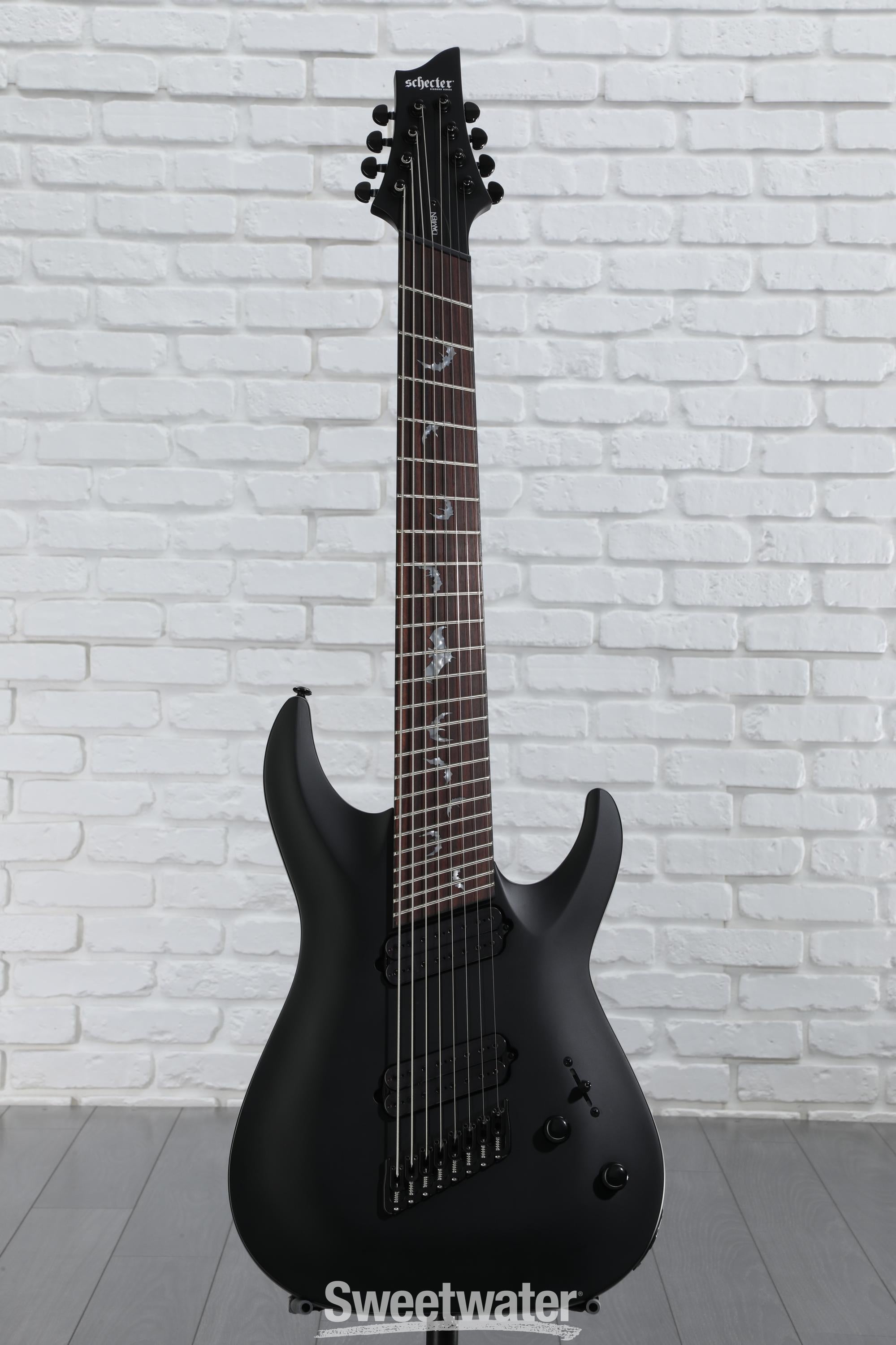 8弦！希少！美品！schecter Damien Elite-8 MBK Schecter Damien Elite 8 review | MusicRadar