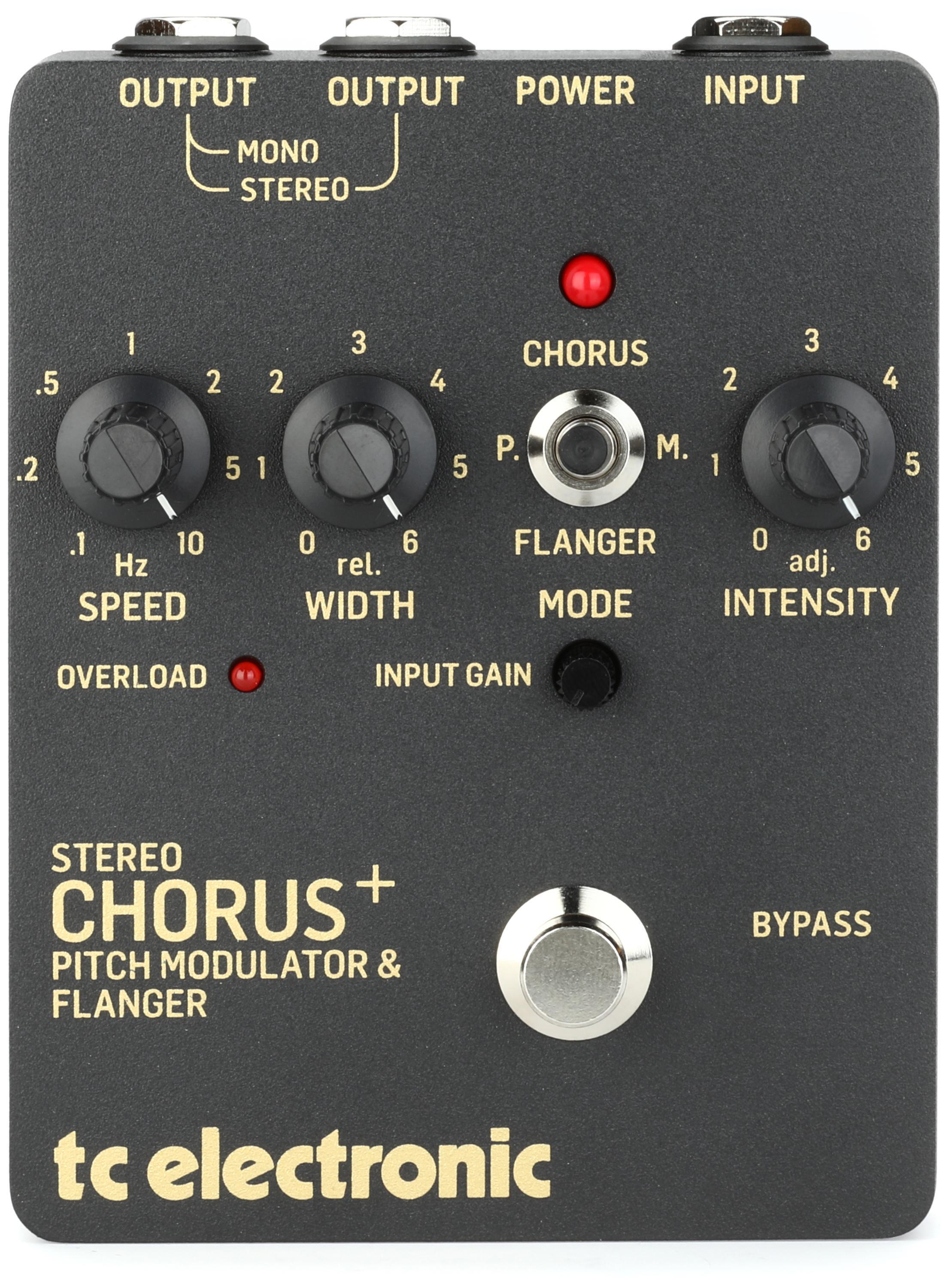 TC Electronic SCF Gold Stereo Chorus Flanger Pedal