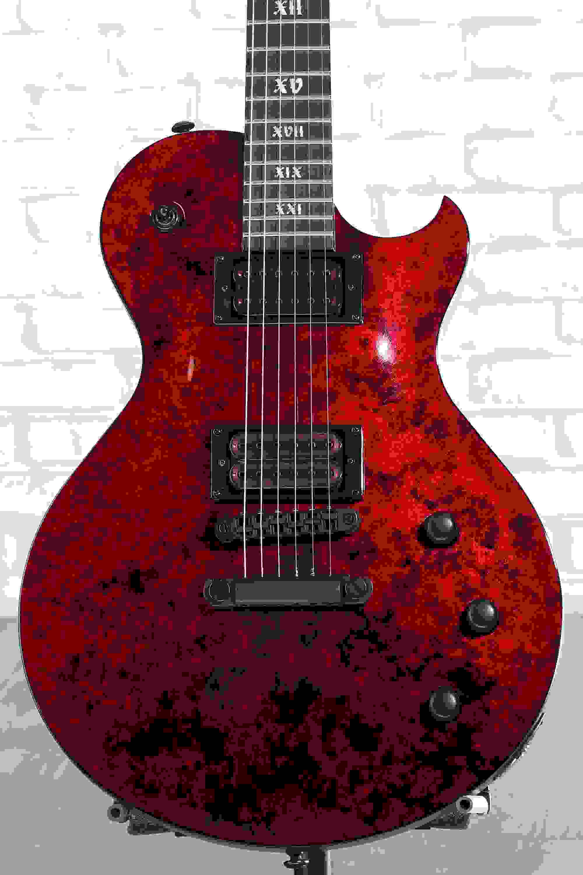 Schecter Solo-II Apocalypse Electric Guitar - Red Reign