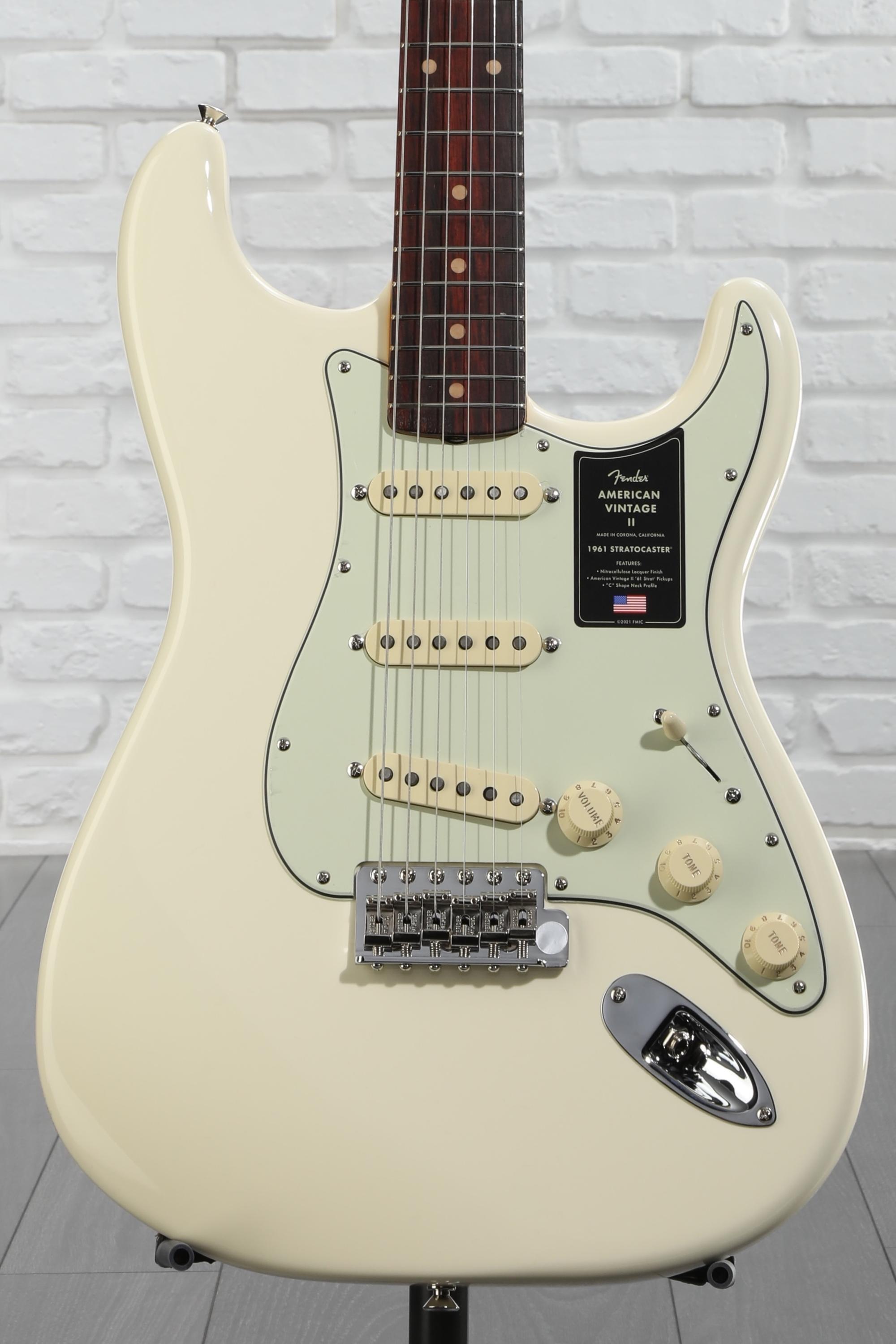 ギター Fender American Vintage II Stratocaster Fender American Vintage II 1961 Stratocaster Electric Guitar
