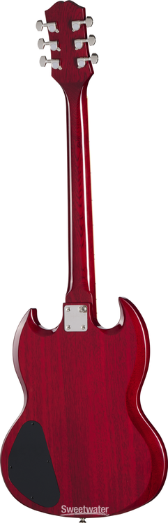 Epiphone SG Tribute Electric Guitar - Cherry | Sweetwater Epiphone SG Tribute Electric Guitar - Cherry | Sweetwater