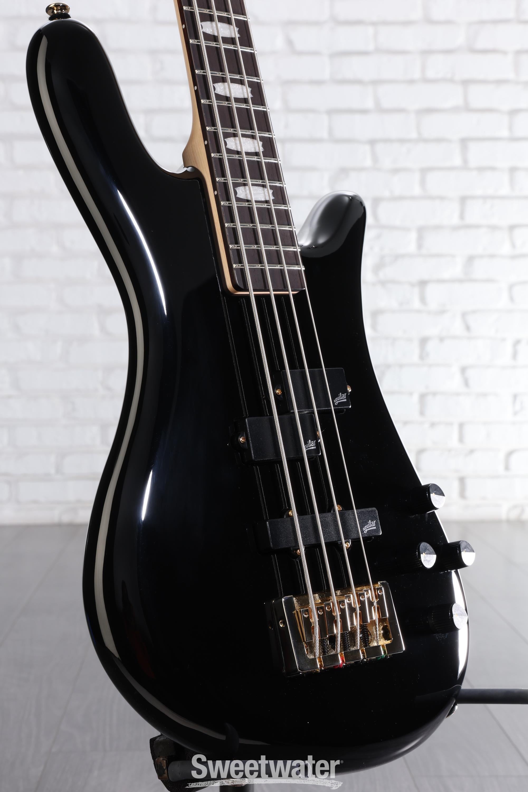 Photo of Spector Icon NS-2 Electric Bass Guitar - Black Gloss