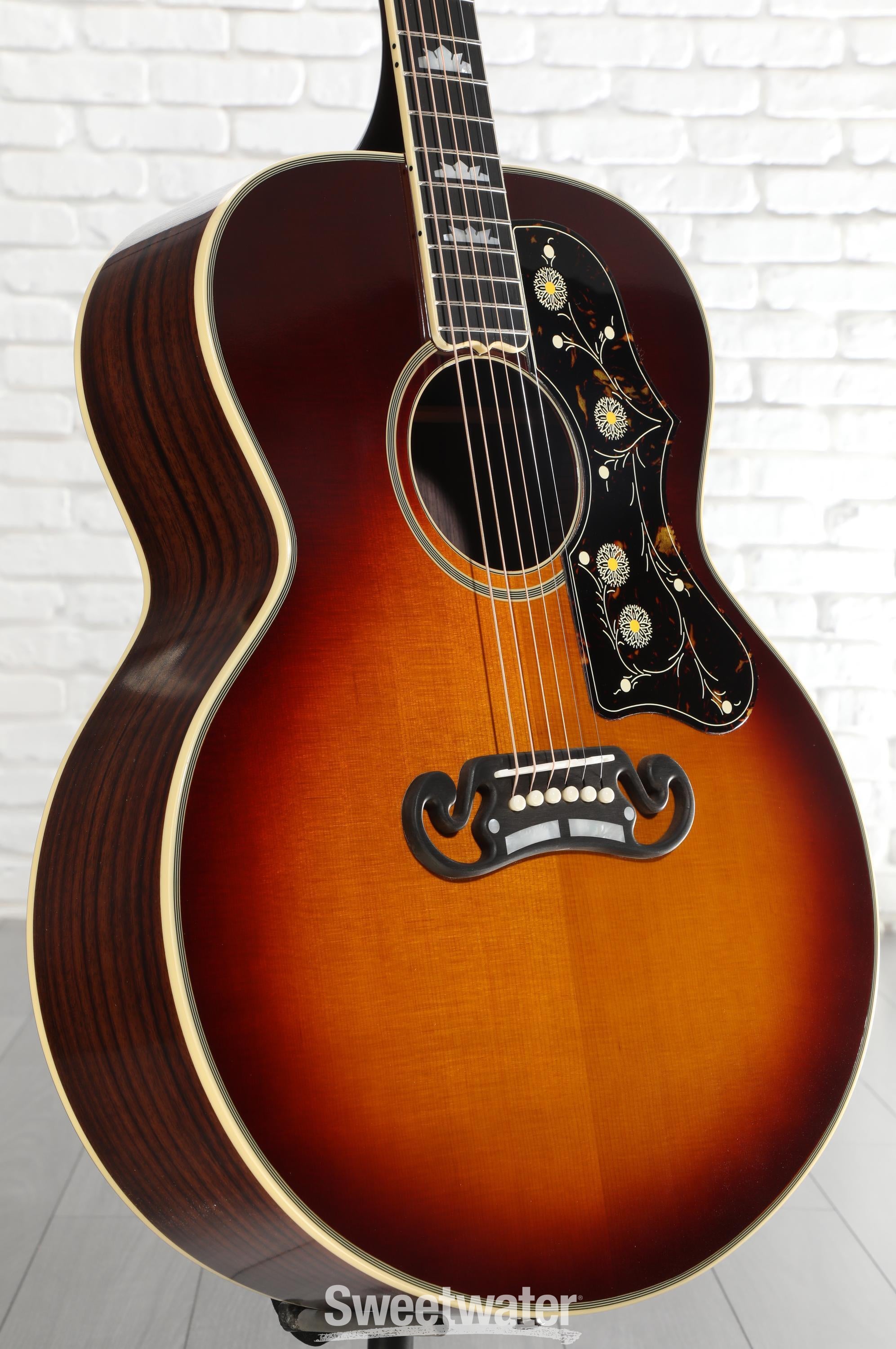 Photo of Epiphone Pre-war SJ-200 Rosewood Reissue Acoustic-electric Guitar - Vintage Sunburst