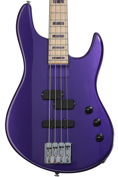 Spector Icon NC-4 Frank Bello Signature Bass Guitar - Tina Rose Metallic Purple