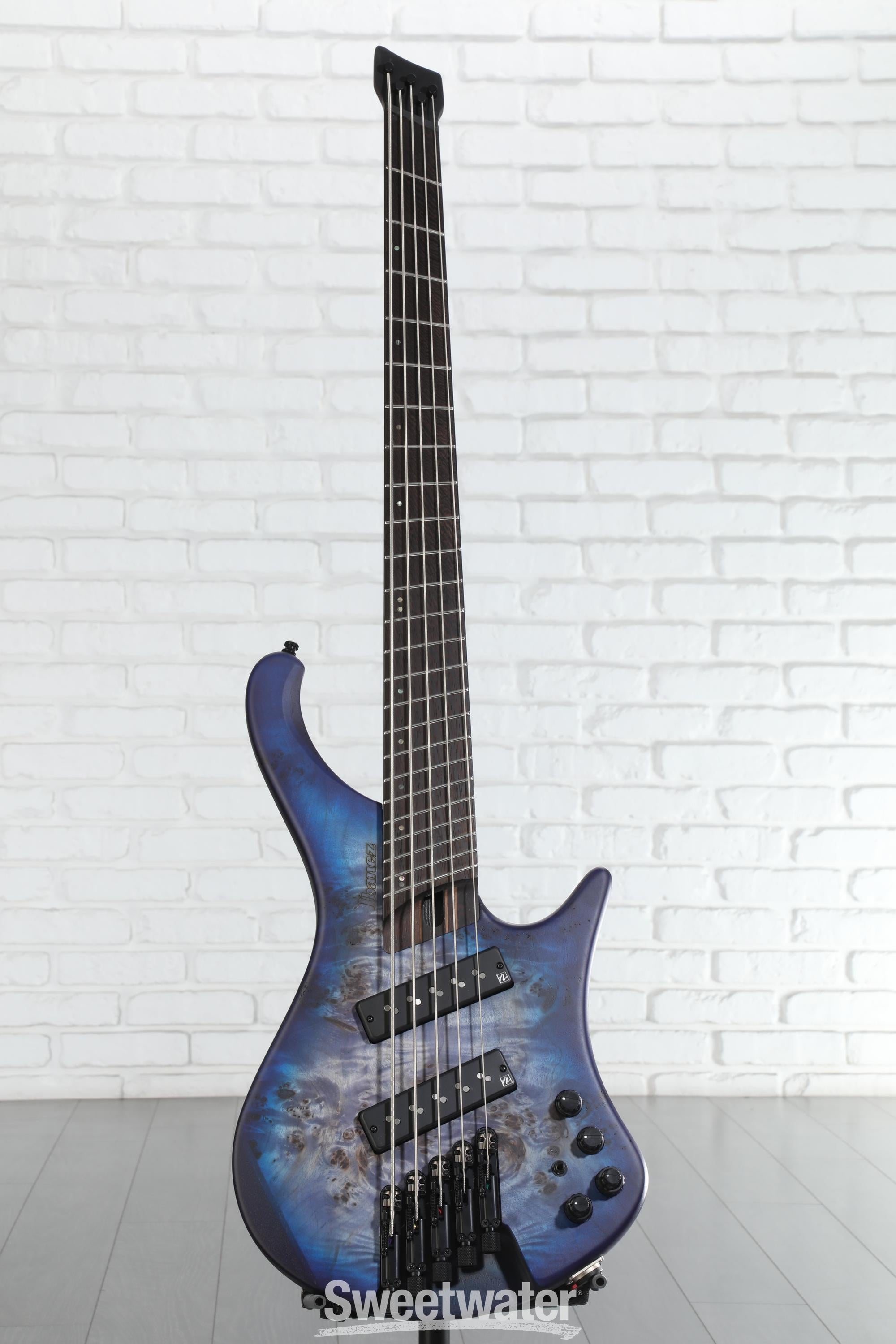 Ibanez Bass Workshop EHB1505MS Bass Guitar - Pacific Blue Burst