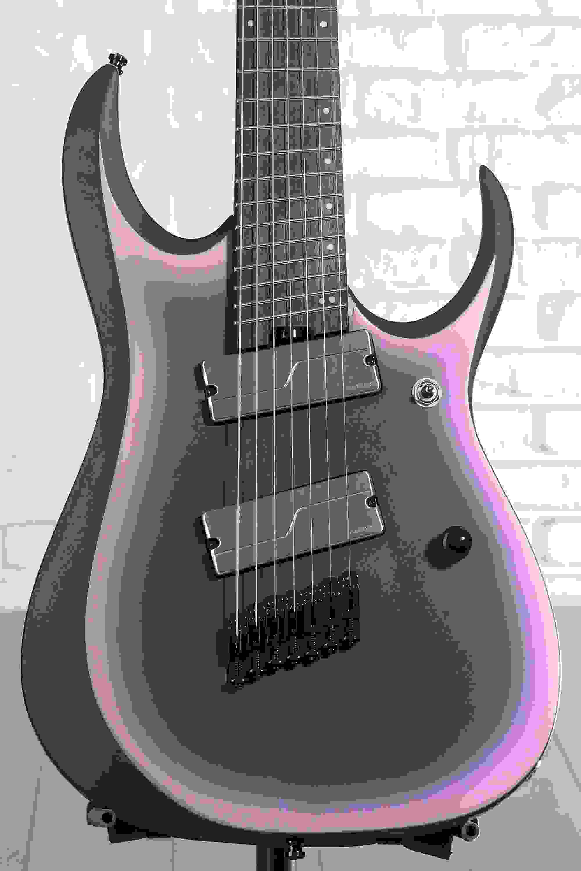 Ibanez Axion Label RGD71ALMS - Black Aurora Burst Matte