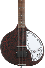 Photo of Danelectro Baby Sitar - Red Crackle