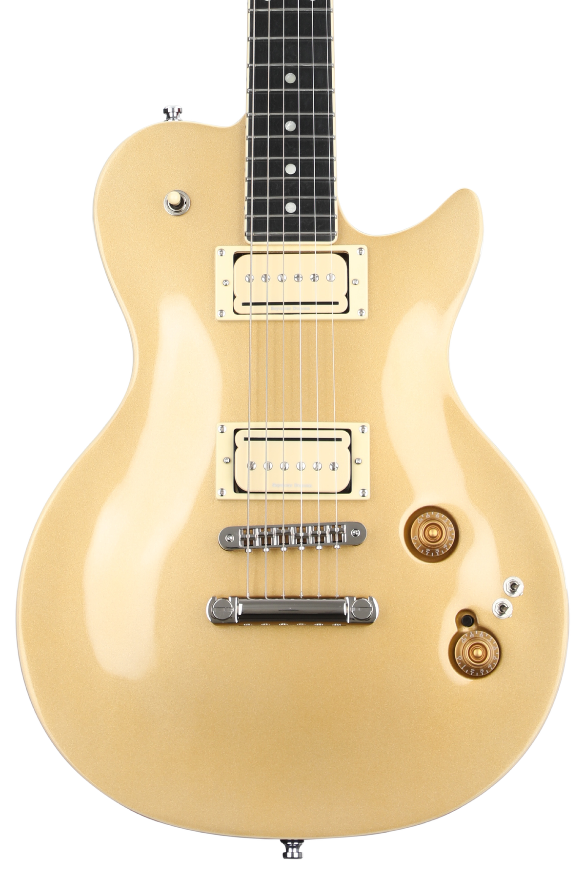 ギター Godin Summit CT Electric Guitar Godin Summit Classic CT Convertible Electric Guitar - Gold