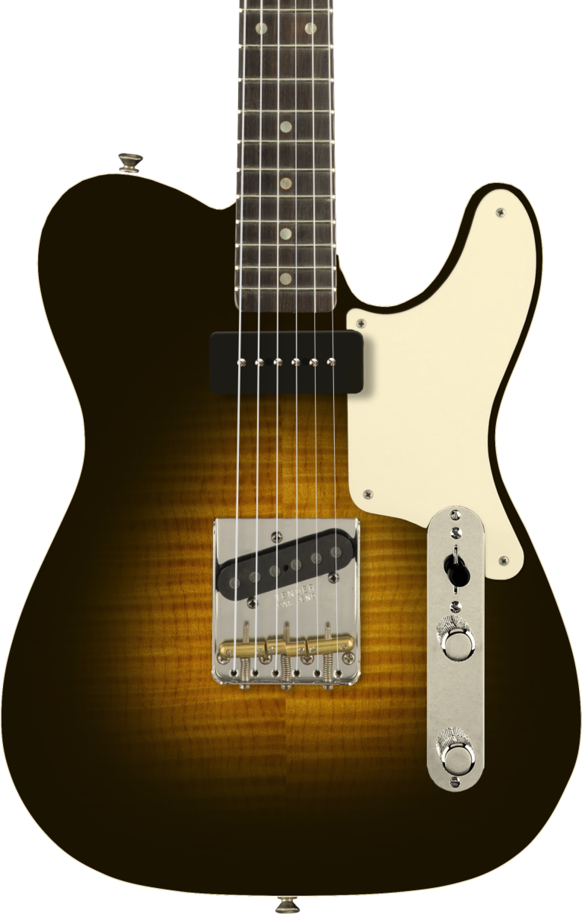Fender Custom Shop Artisan P90 Telecaster - AAA Flame Maple Top
