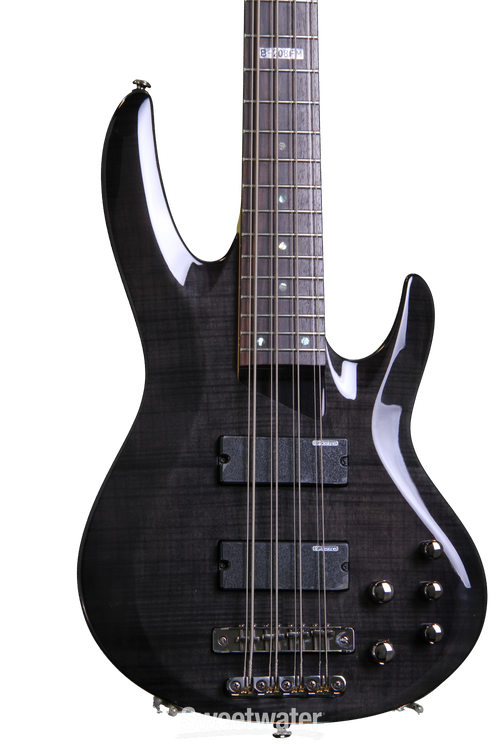 ESP LTD B-208 8-String - See Thru Black | Sweetwater ESP LTD B-208 8-String - See Thru Black | Sweetwater