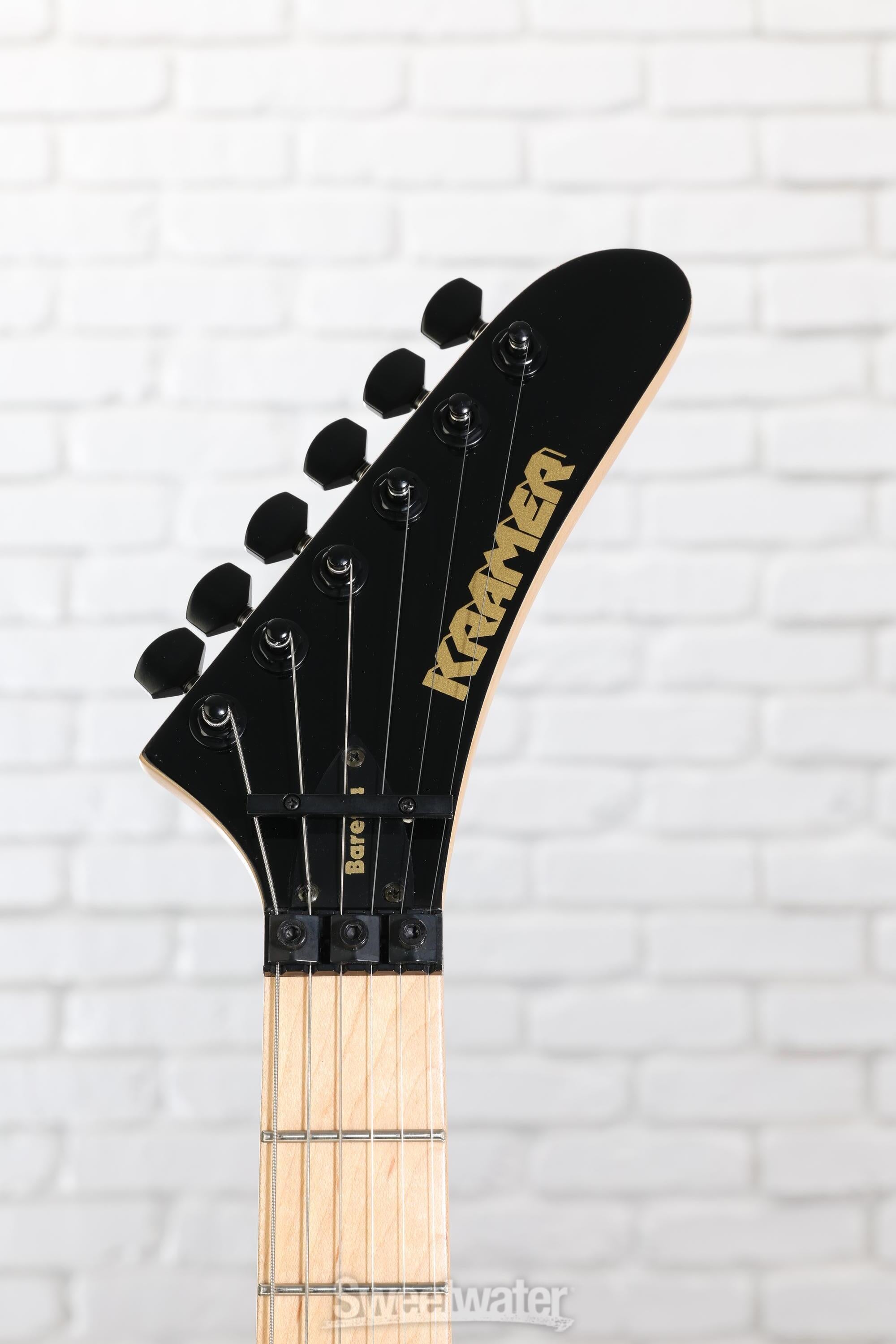 Kramer Baretta Electric Guitar - Ebony | Sweetwater