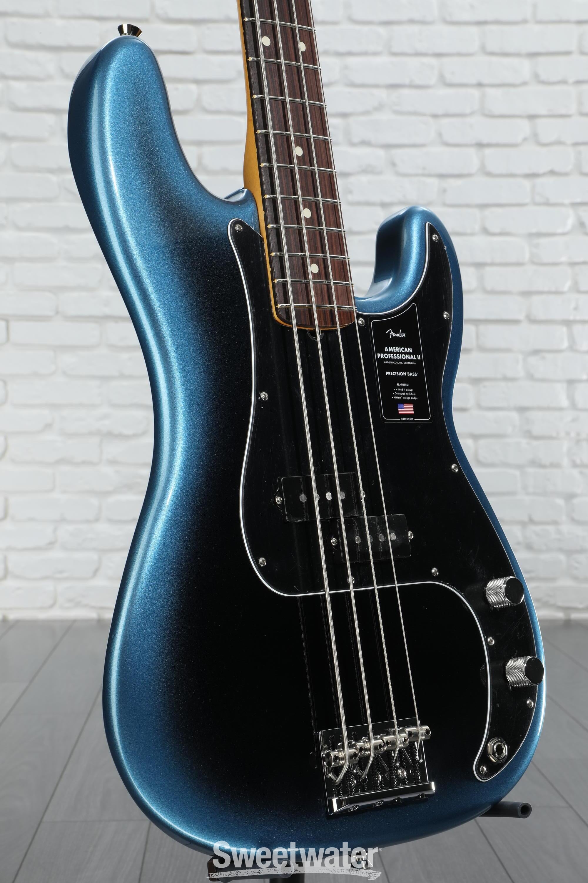 Fender American Professional II Precision Bass - Dark Night, Rosewood Fingerboard