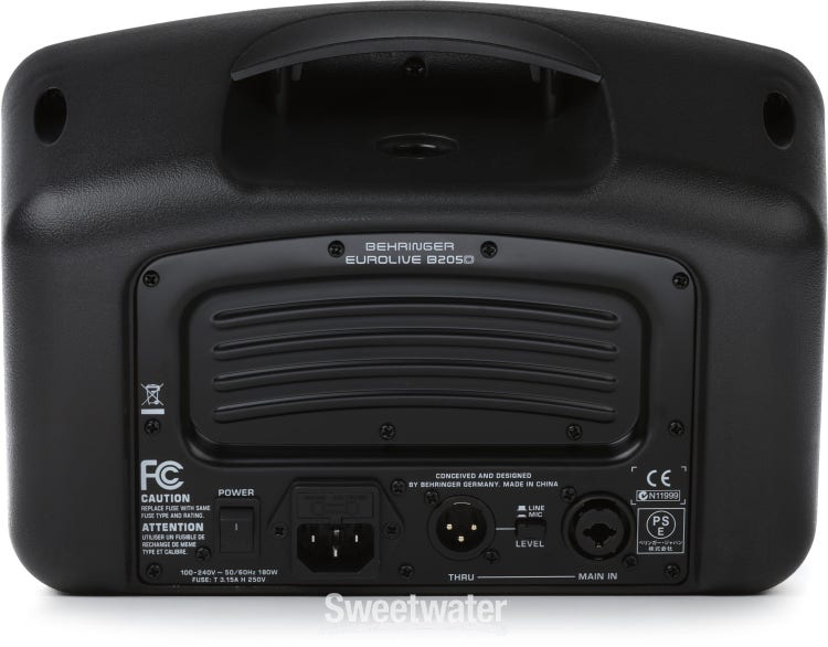 Behringer Eurolive B205D 150W 5.25 inch Powered Monitor Speaker Reviews
